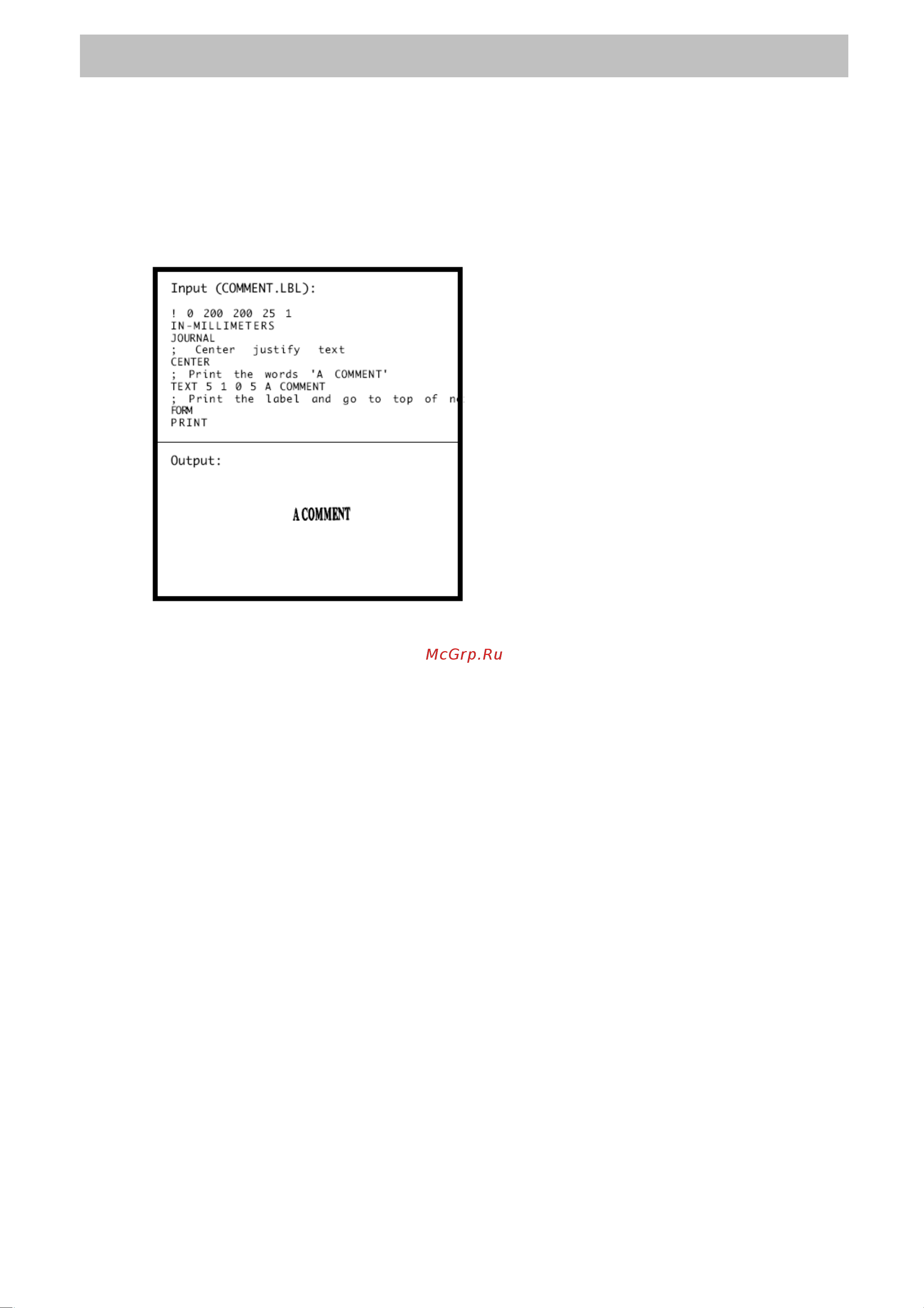 Citizen CMP-30II [9/48] Cmp 30 command manual