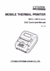 Citizen CMP-30II ESC Command Manual