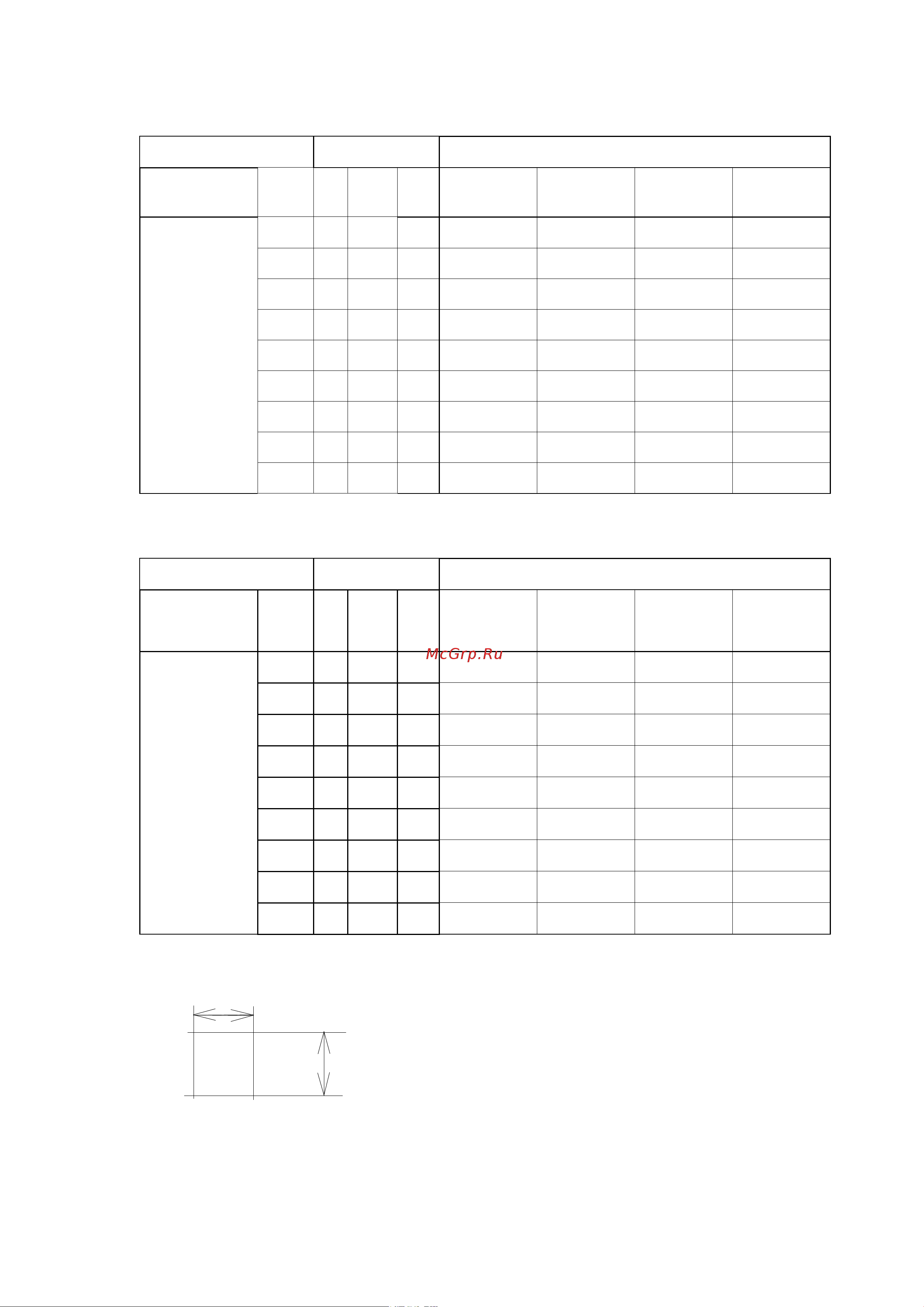 Citizen CL-E720DT [78/154] Table 1 a 203 dpi print head