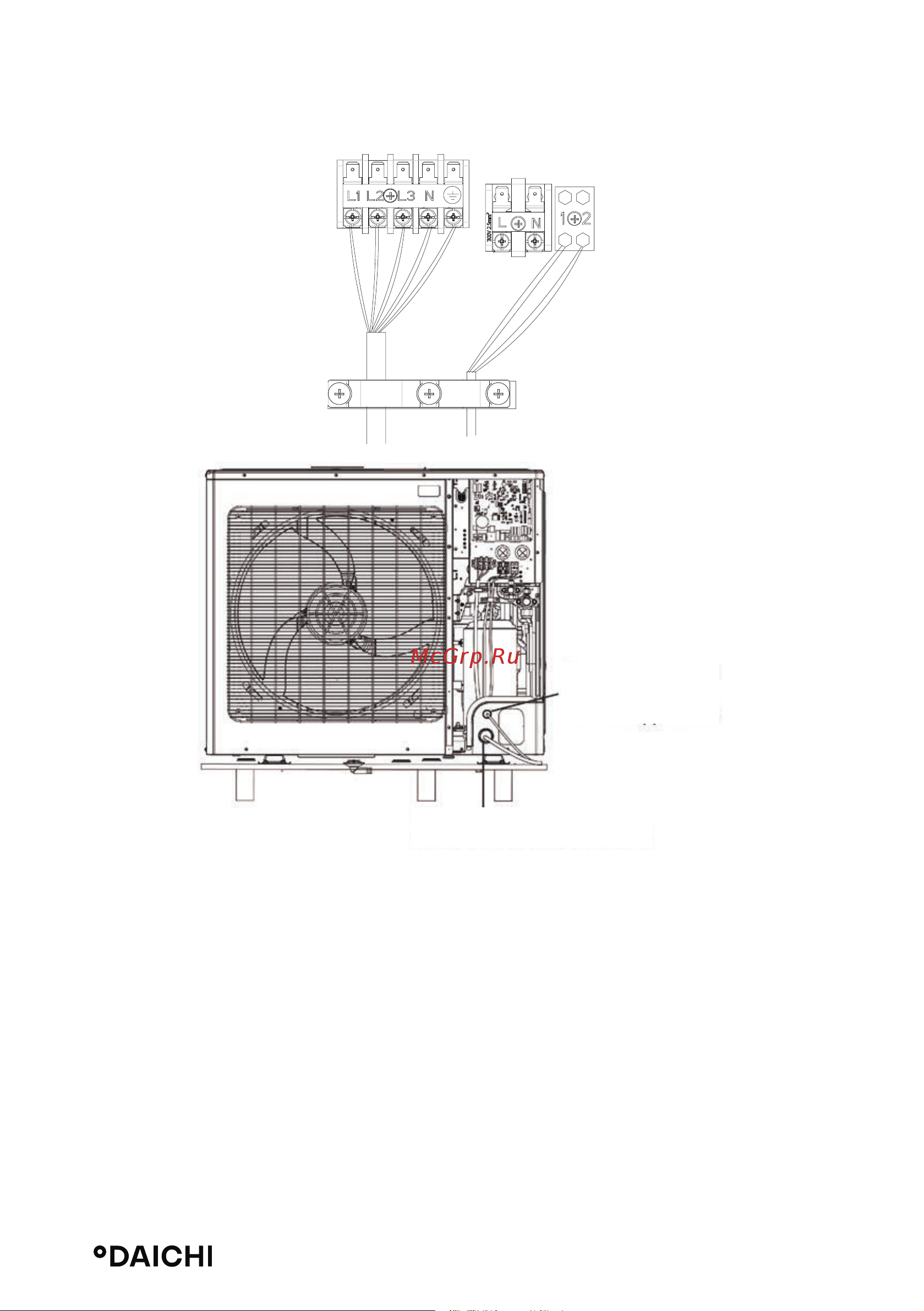 Daichi DA100ALCS1R/DF100ALS1R/DPC06L [52/77] Трехфазные устройства df140als3r df160als3r