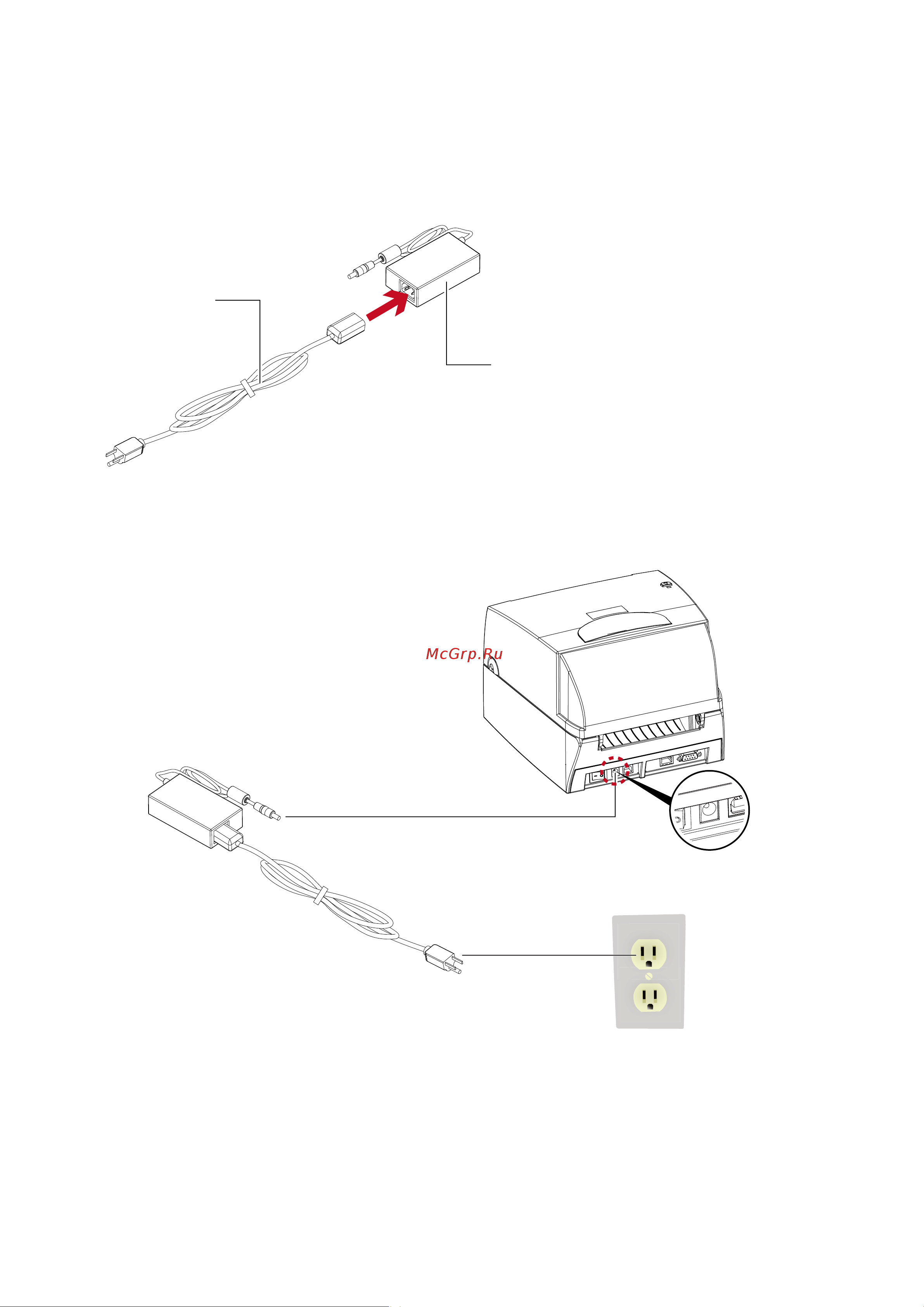 Citizen CL-S321 [17/40] Connecting the printer to the host computer