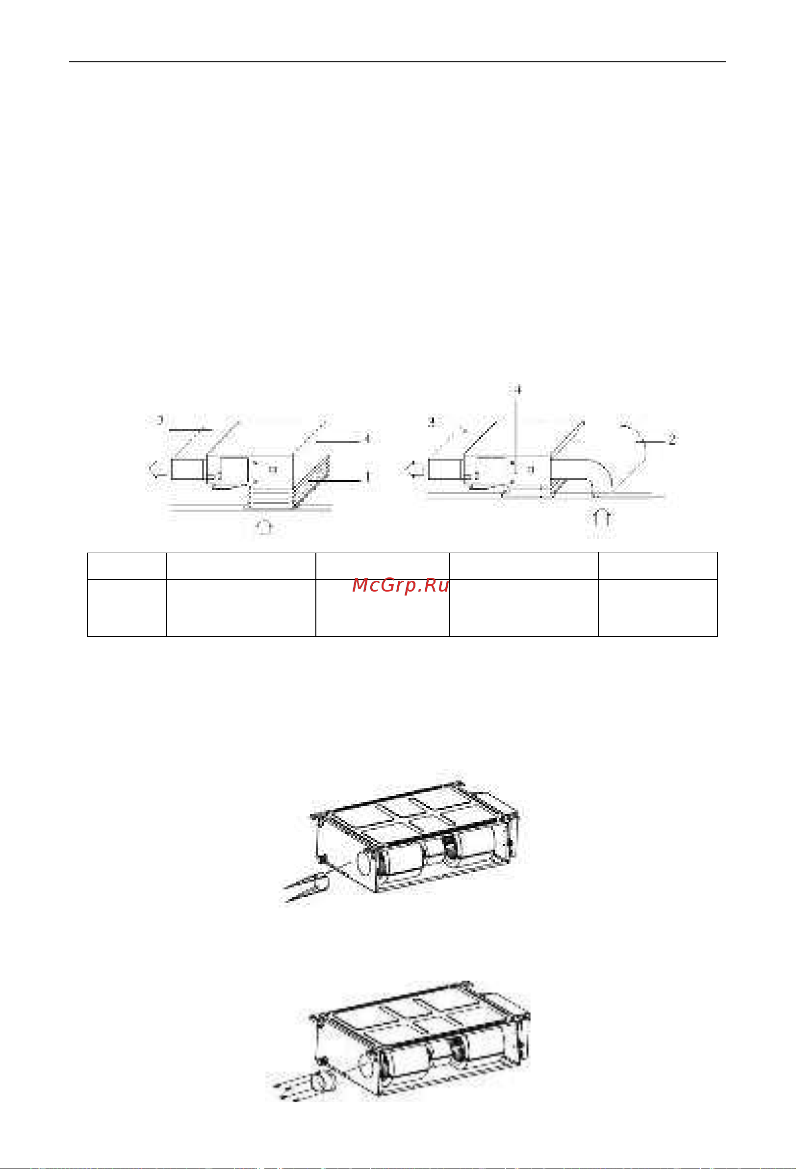 Dantex RK-48BHG3N/RK-48HG3NE-W [32/47] Монтаж приточного и рециркуляционного воздуховодов