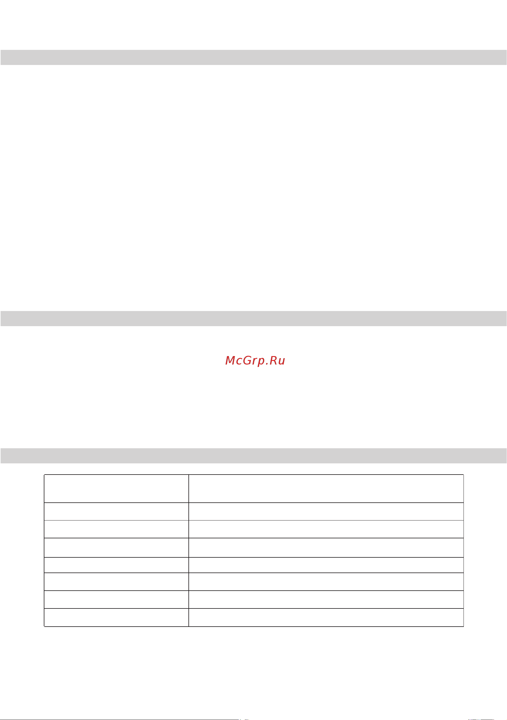 BRAIT BHG2000PRO [3/16] Технические характеристики