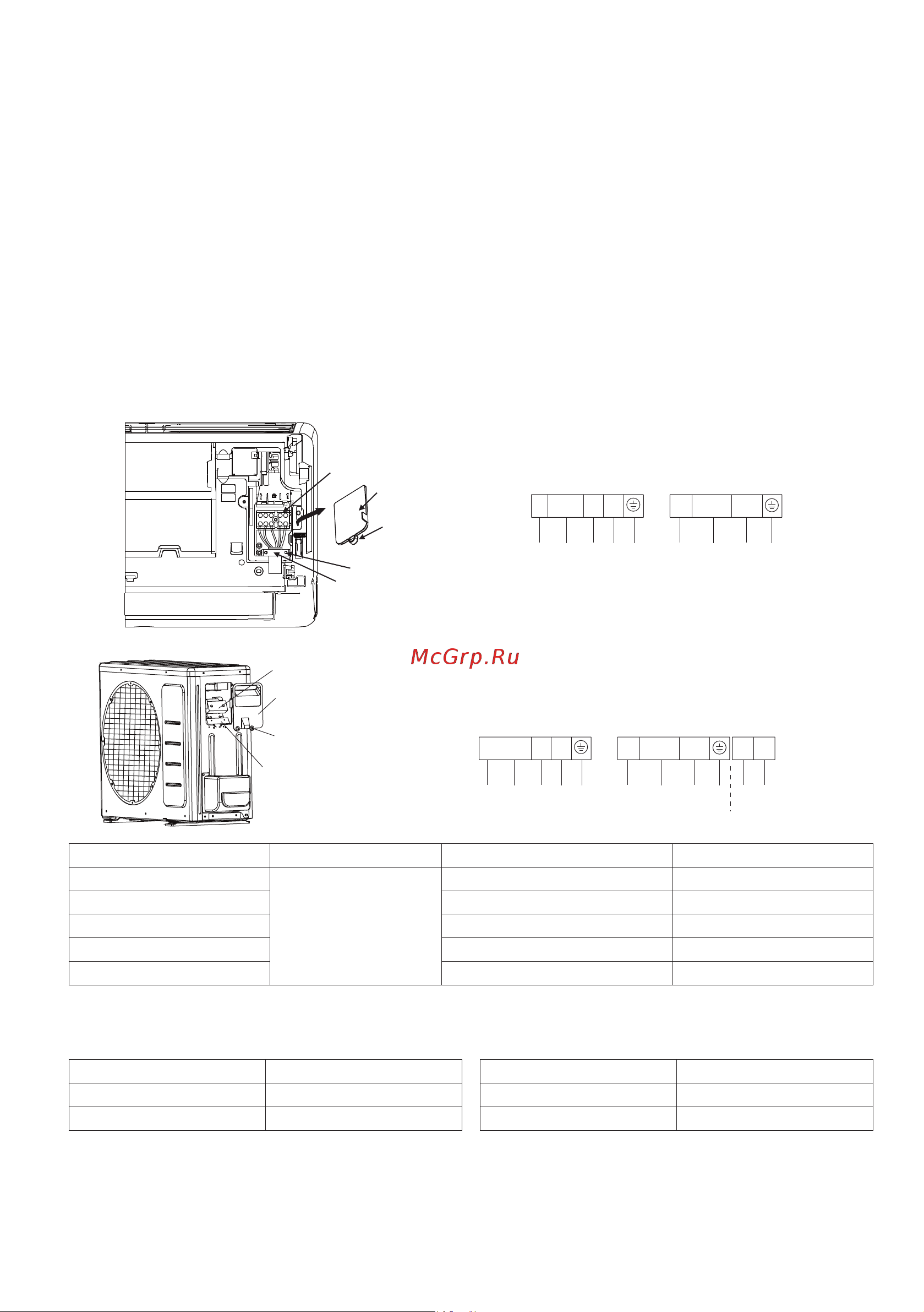 Lessar LS-H12KLA2AB/LU-H12KLA2AB [18/36] Электрические подключения