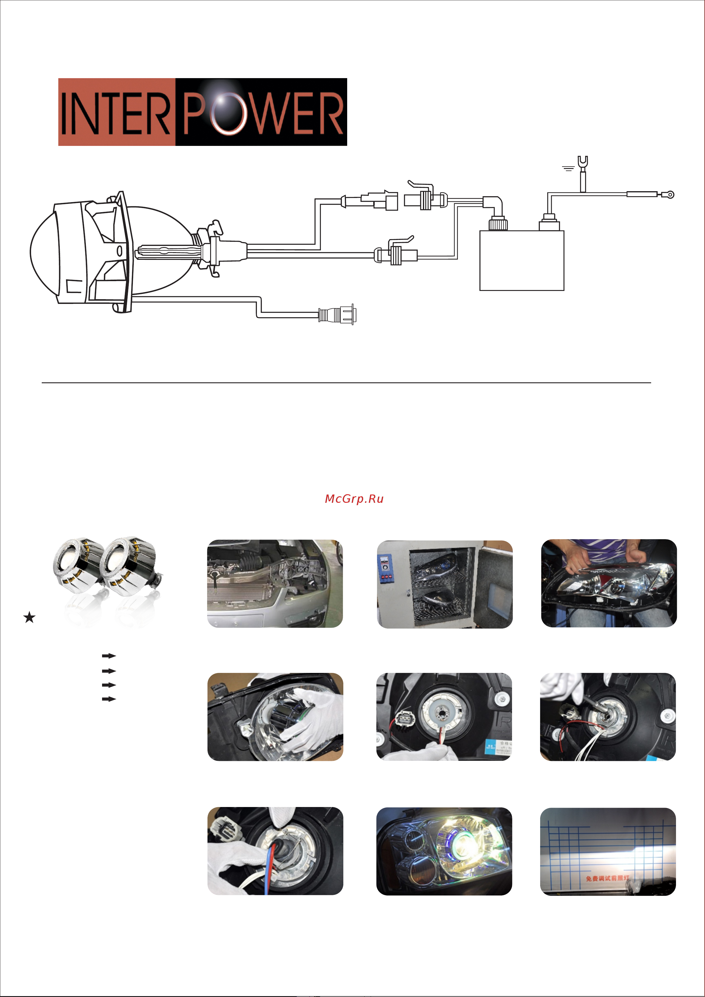 Interpower L-052 Инструкция по эксплуатации онлайн