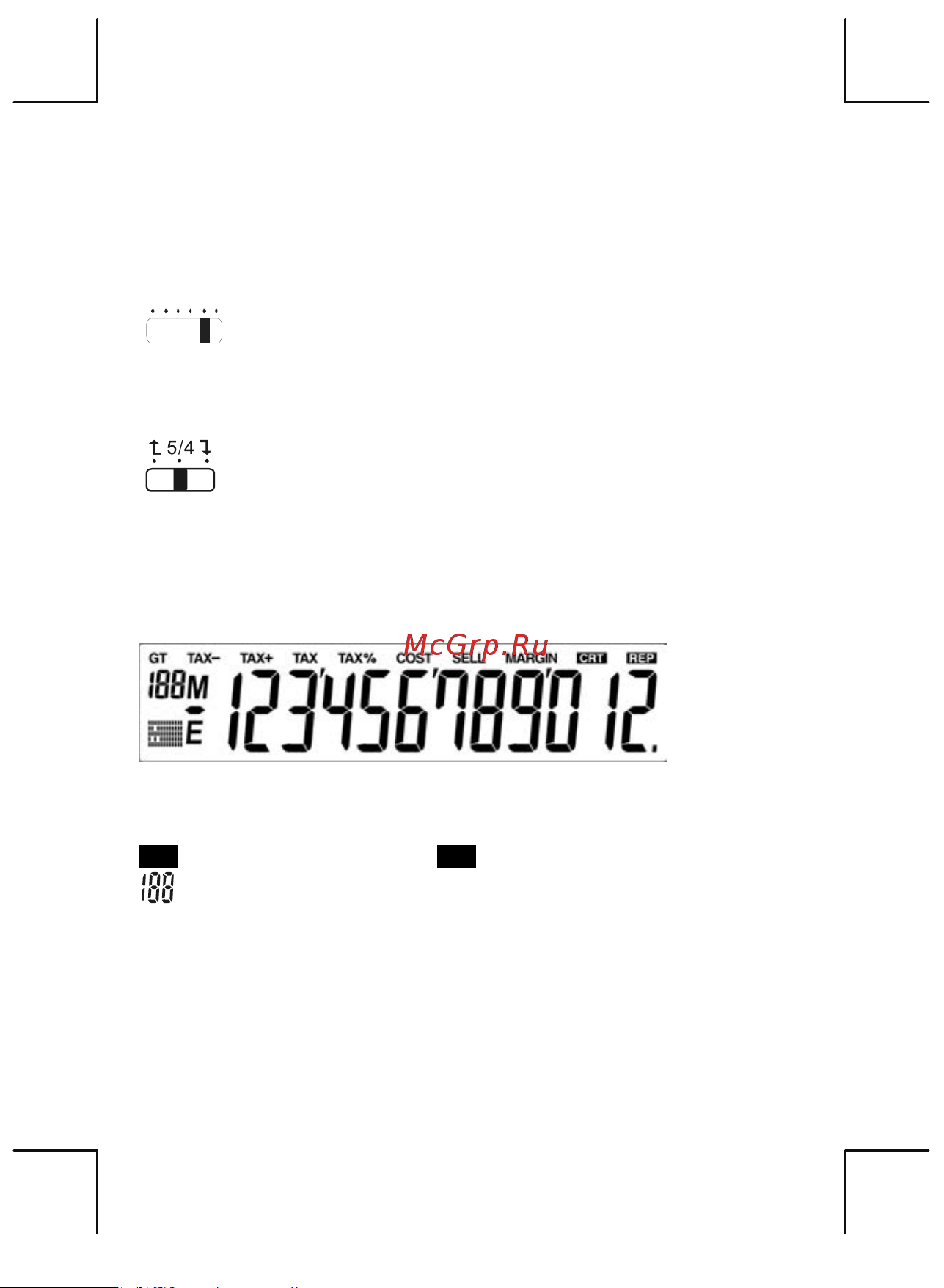 Citizen CT-666N [11/45] Les signes affichés sur l écran signifient