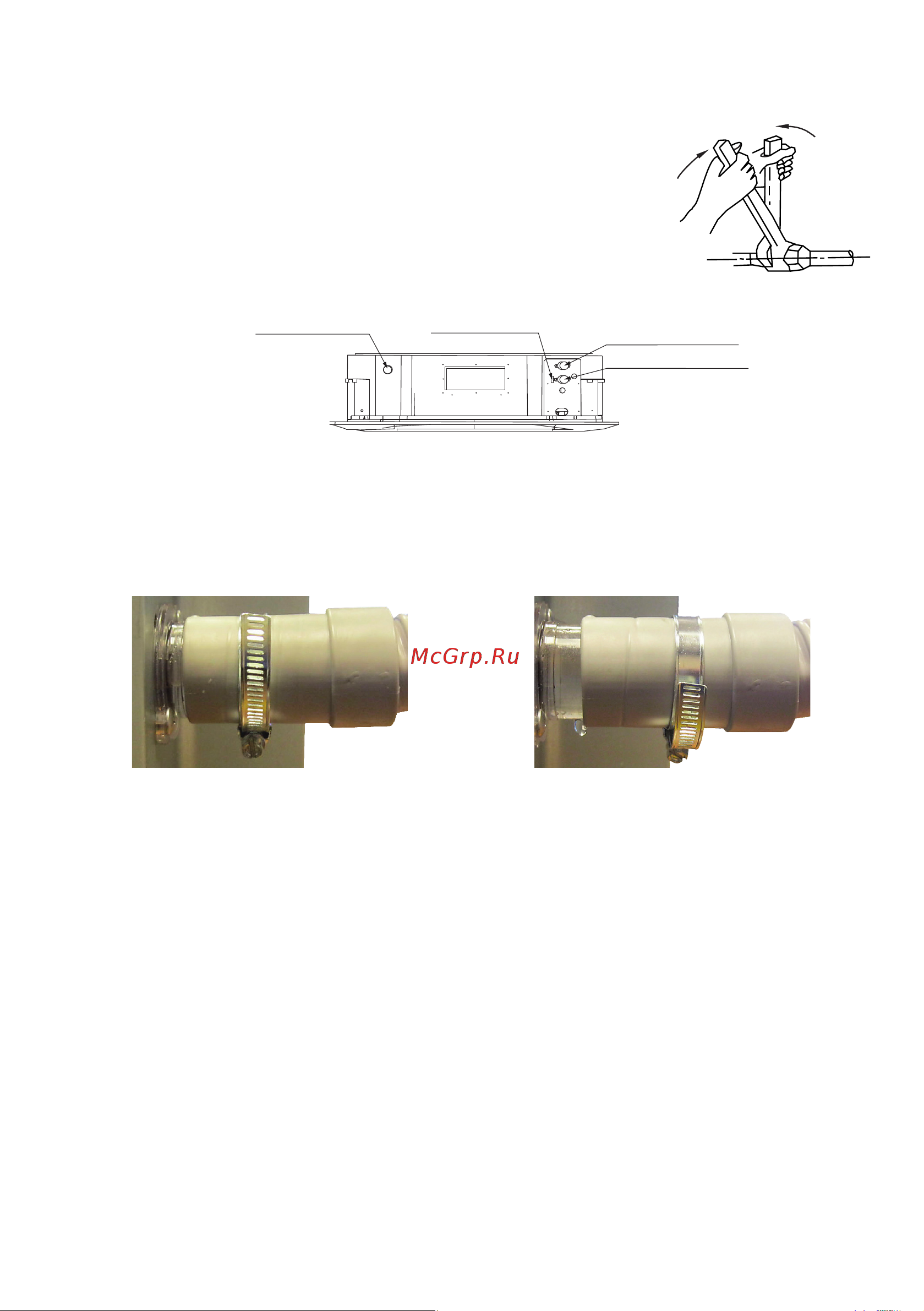 Lessar LSF-600BM42 [12/24] Подключение трубопроводов