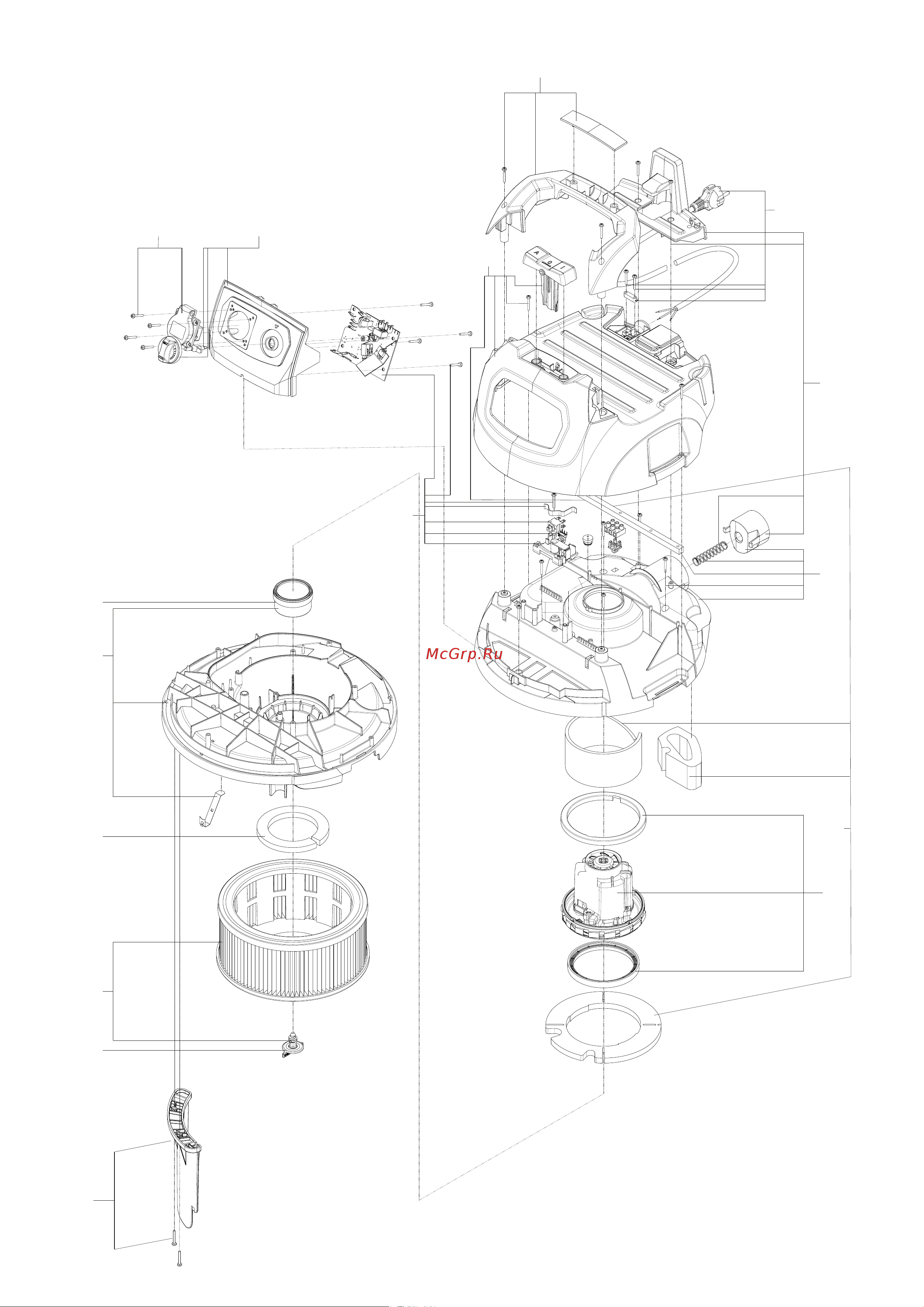 Starmix uClean ADL 1420 EHP Деталировка онлайн [4/9] 633634