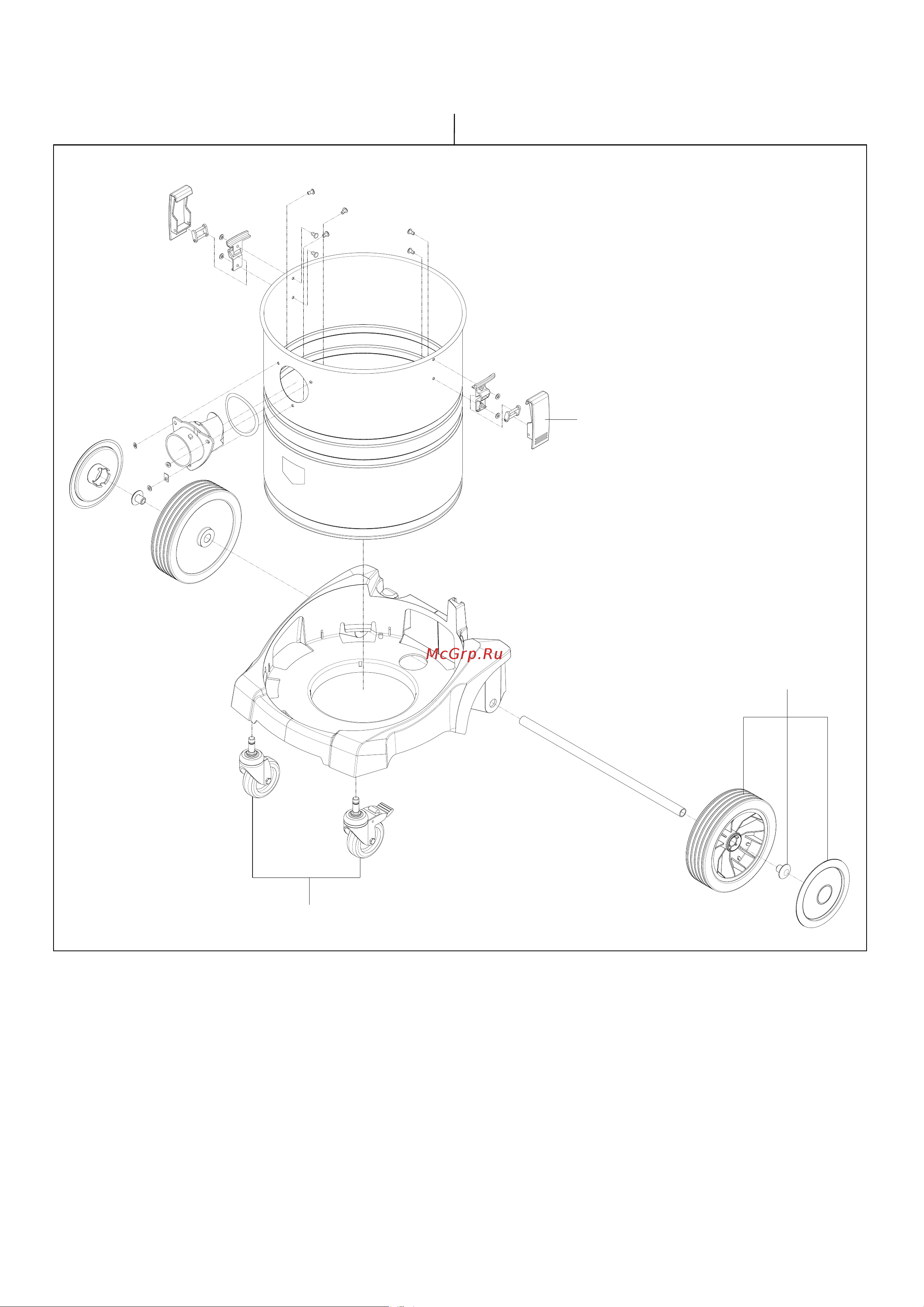 Starmix uClean ADL 1420 EHP Деталировка онлайн [7/9] 633634