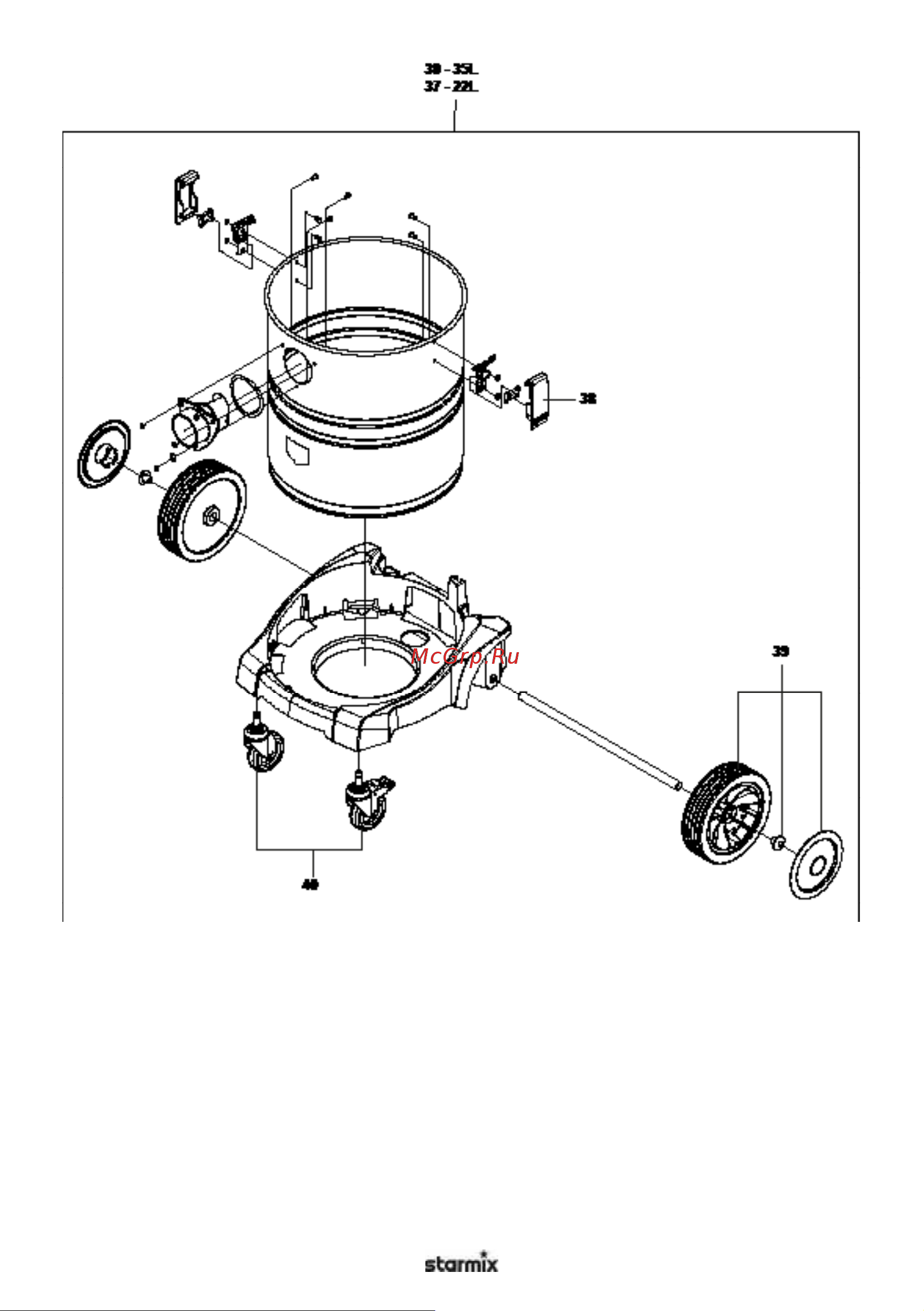 Starmix uClean ARDL 1435 EHP Руководство по эксплуатации онлайн [18/22] 633669