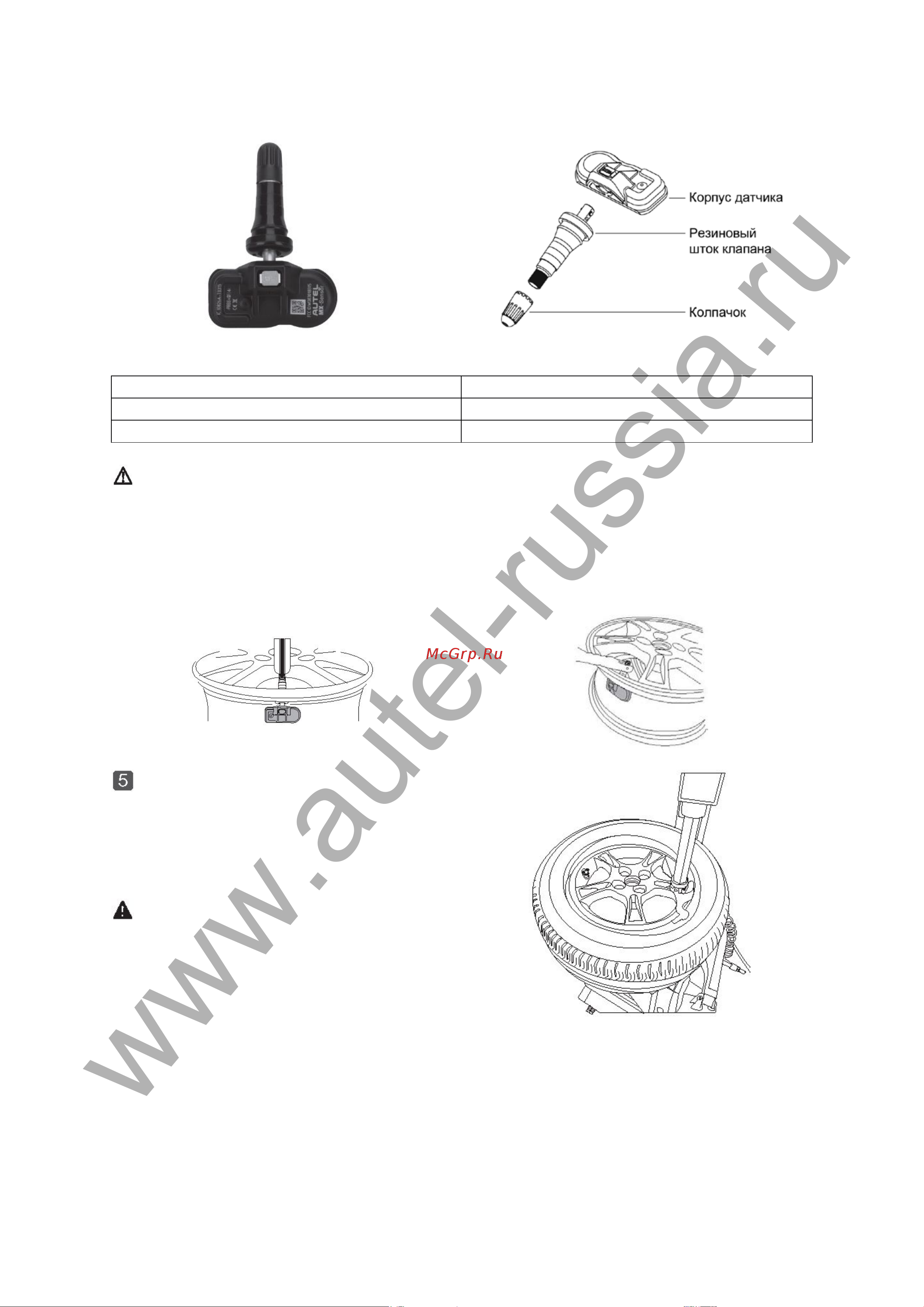Autel Standart Kit, MaxiTPMS TS508, 50 датчиков TPMS [8/8] Www autel russia ru