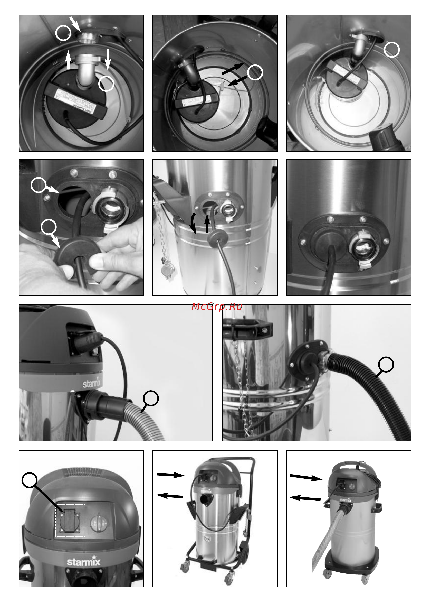 Starmix uClean PA-1455 KFG FW Руководство по эксплуатации онлайн [3/7] 633677