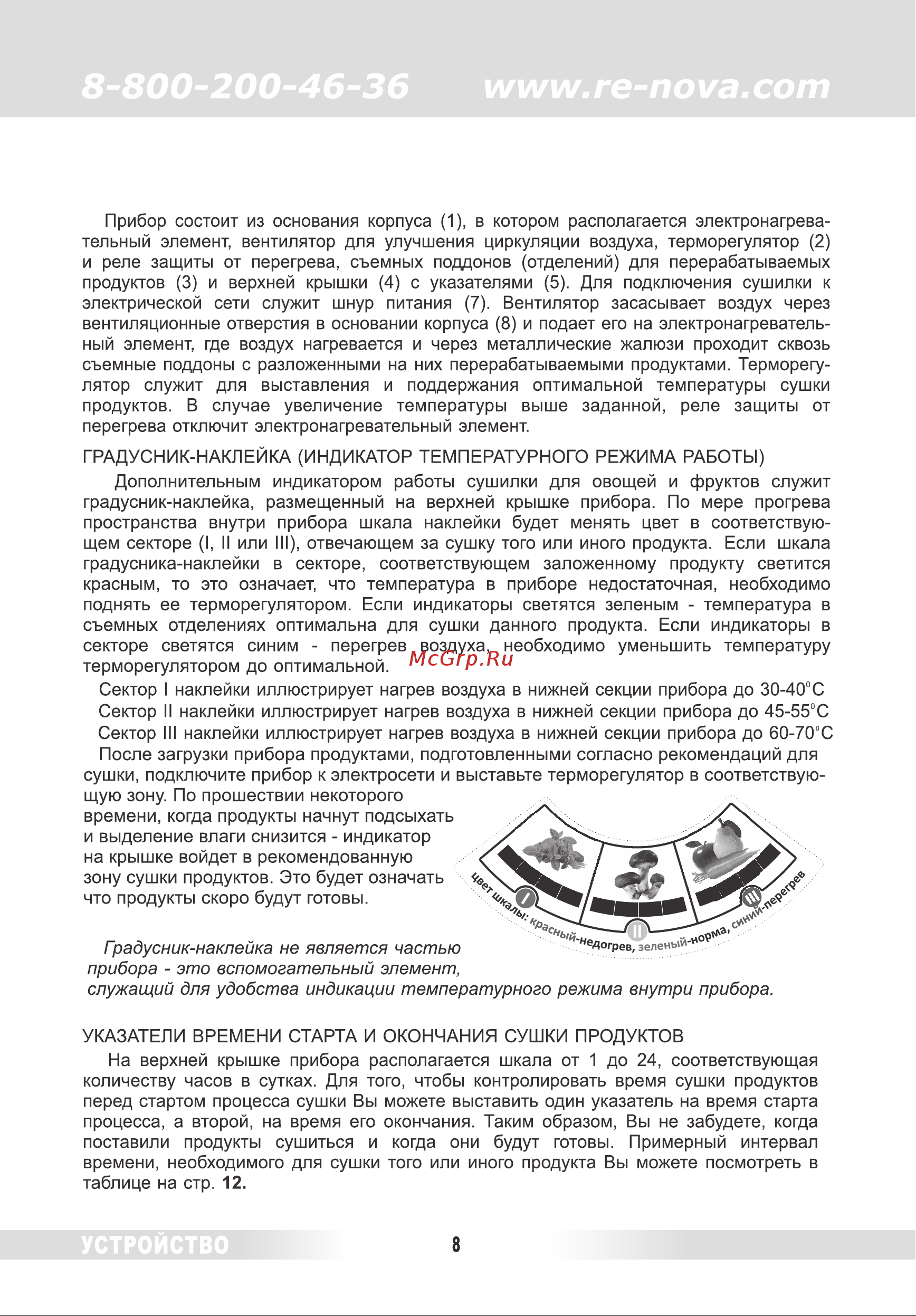 Renova DVN31-500/5 Инструкция по эксплуатации онлайн [7/26] 633780