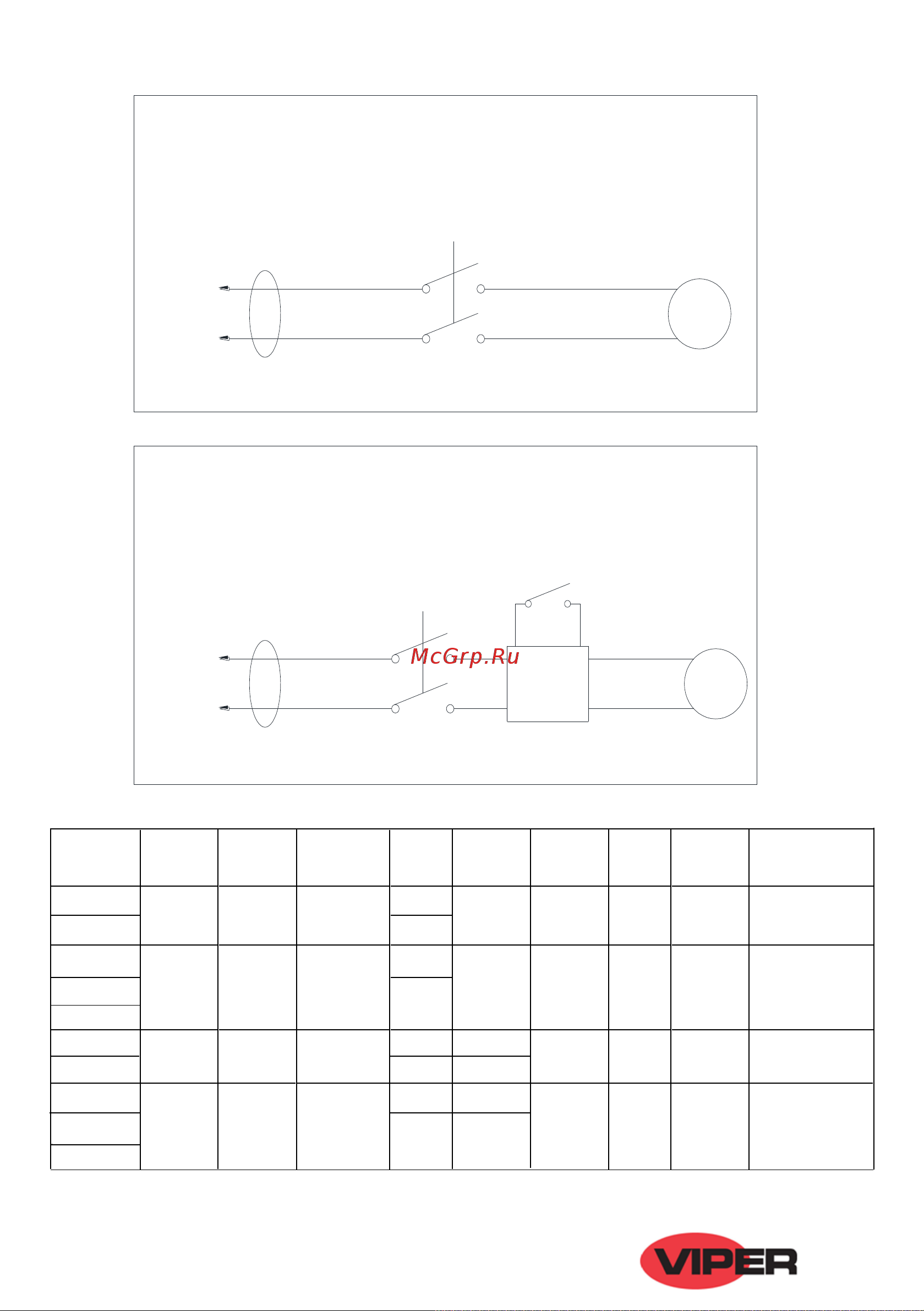 Viper DSU12 [4/9] Dsu12 dsu15 circuit connection diagram