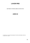 Lavor ARES IW Руководство по эксплуатации