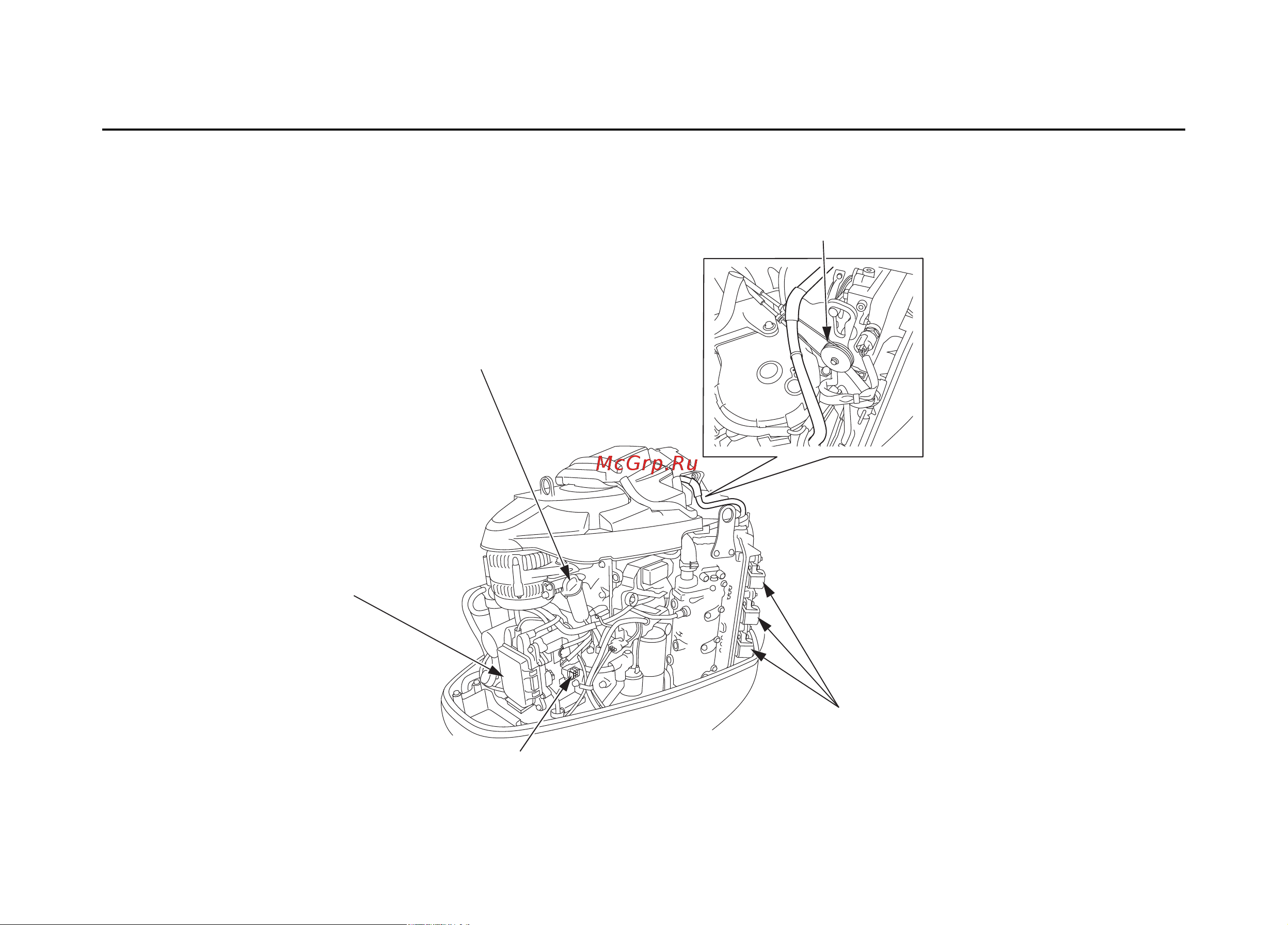 Honda BF 250 UDU BF250DUDU [14/166] Основные узлы и компоненты