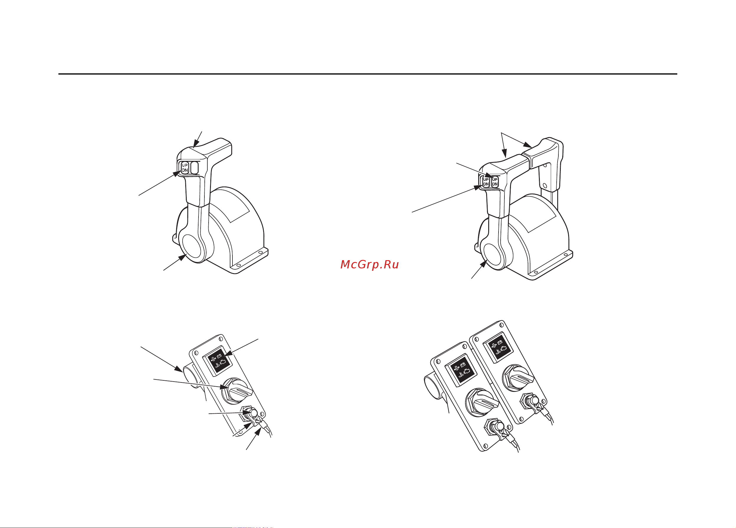 Honda BF 225 XCDU BF225DXCDU [19/166] Для пульта верхнего расположения управления двухмоторной силовой установкой