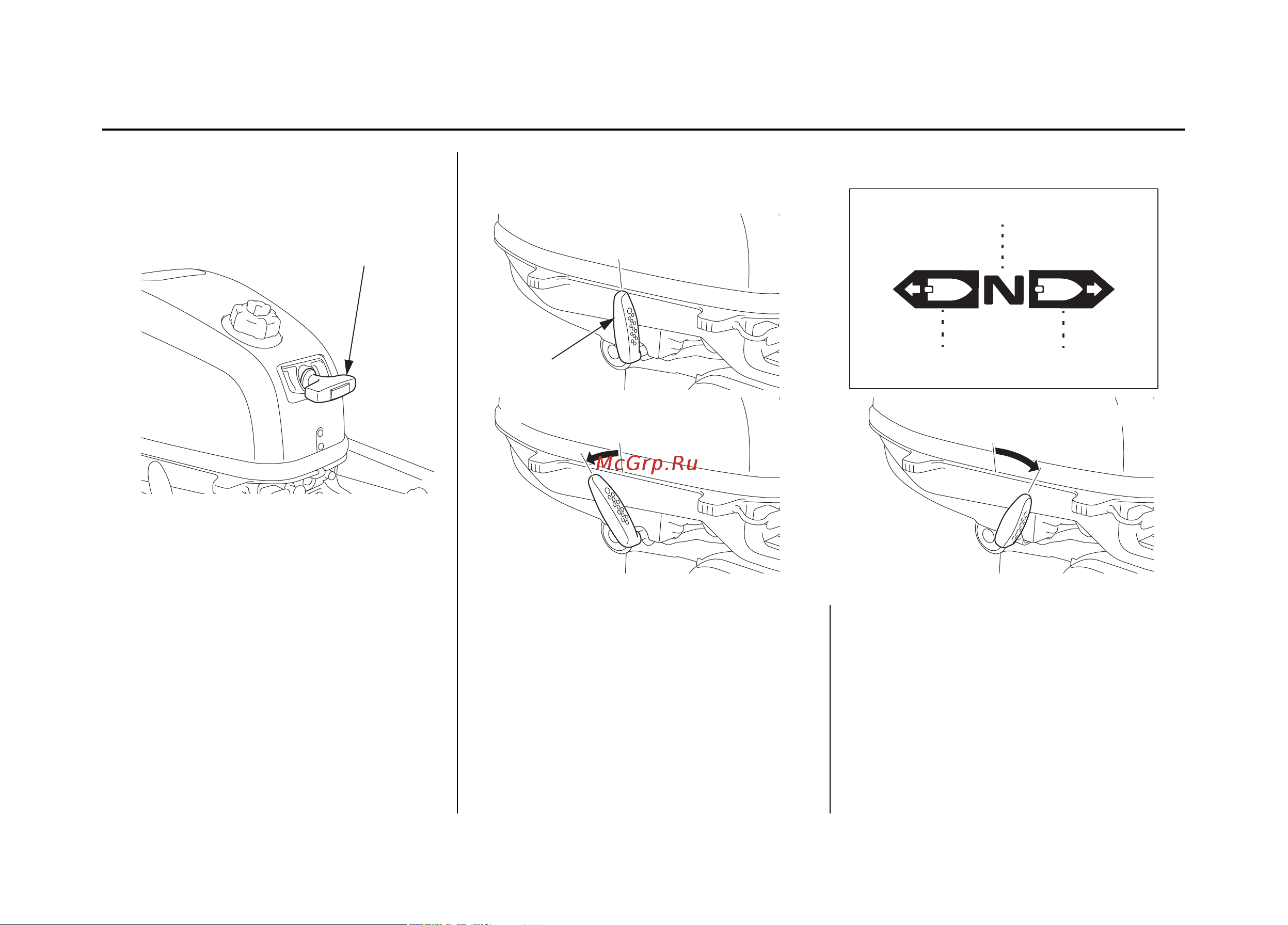 Honda BF 6 AH SHU [14/112] Органы управления