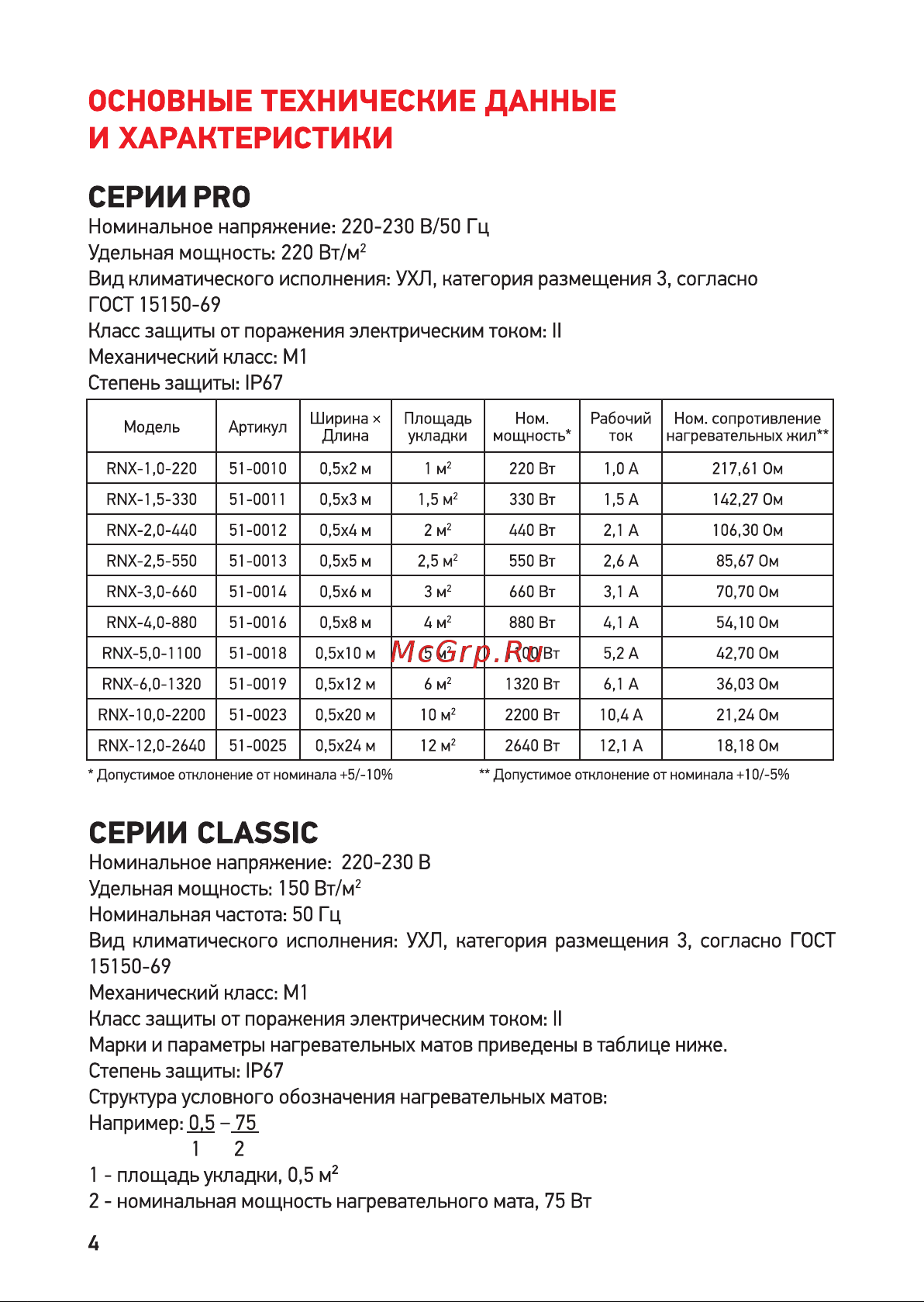 Rexant Classic RNX-5-750 51-0509-2 Инструкция онлайн [4/21] 634247