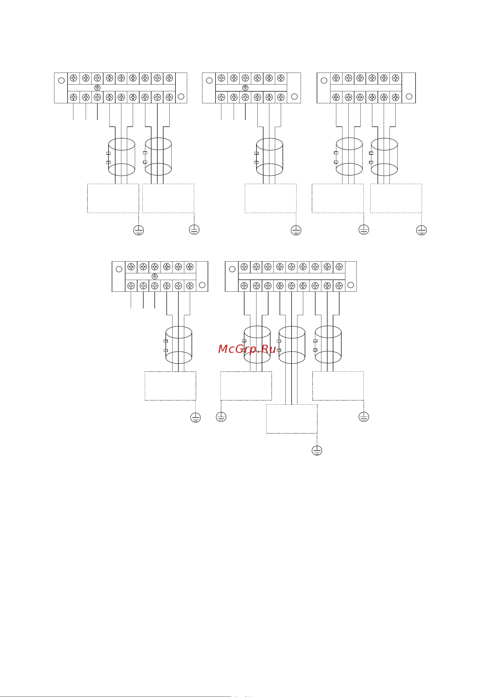 Lessar LU-2HE18FME2 [99/124] Схемы подключения проводов