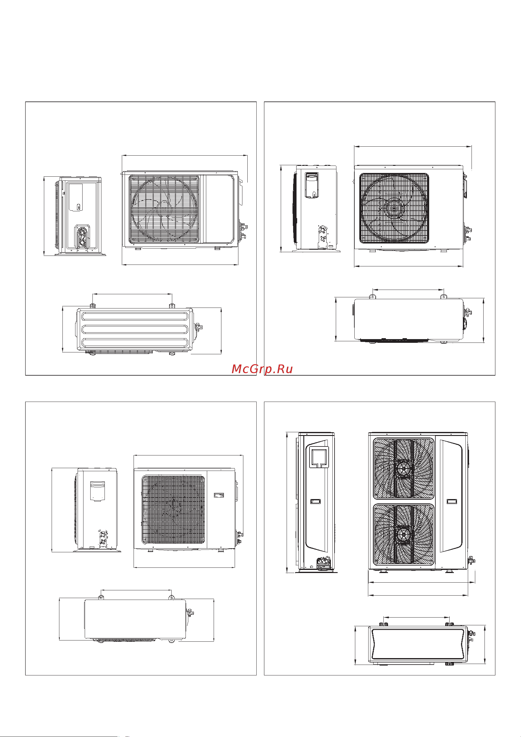 Energolux SACF60D3-A/SAU60U3-A [7/28] Размеры блоков