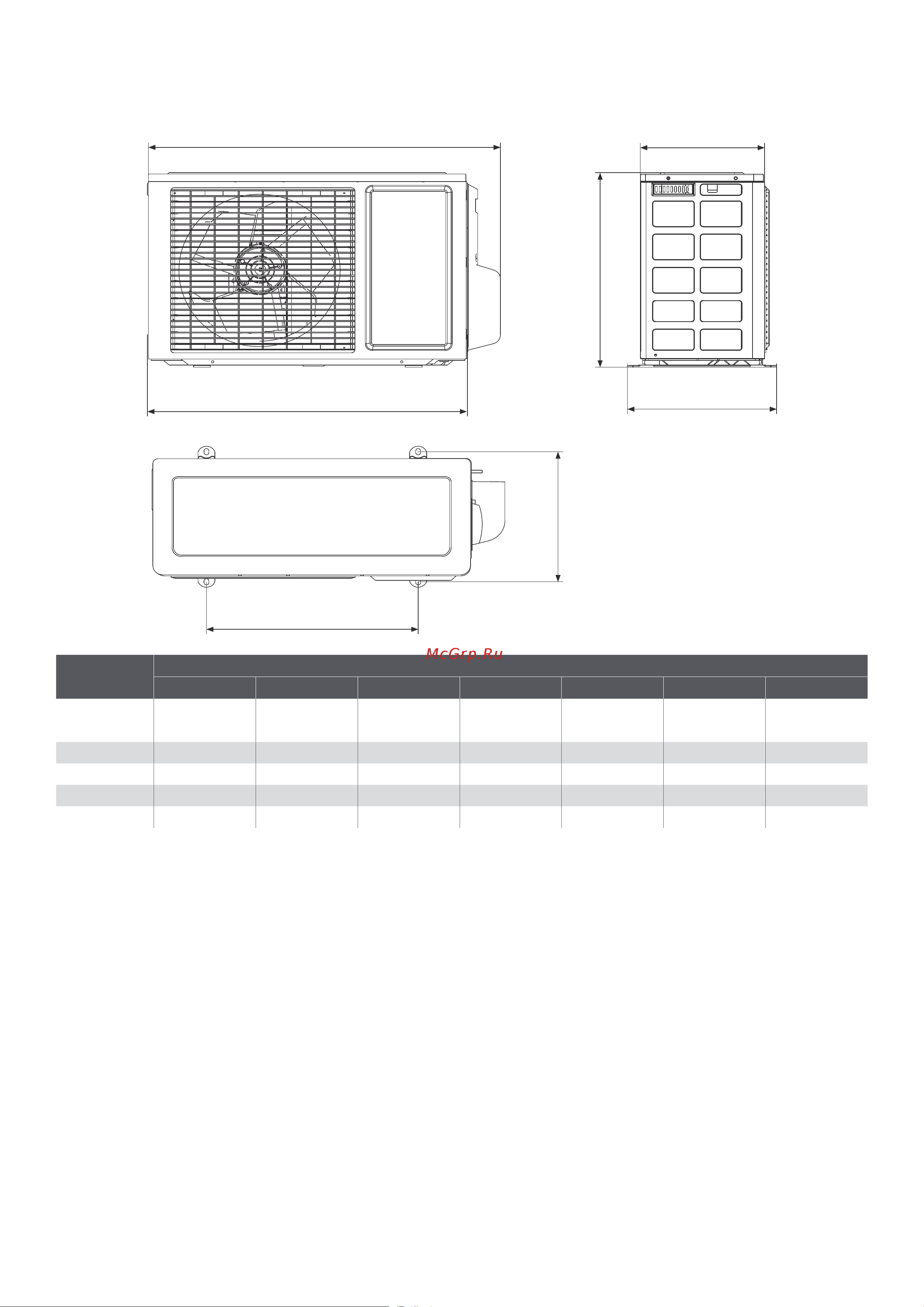Tosot Natal 2021 T24H-SnN/I/T24H-SnN/O [16/34] Наружные блоки
