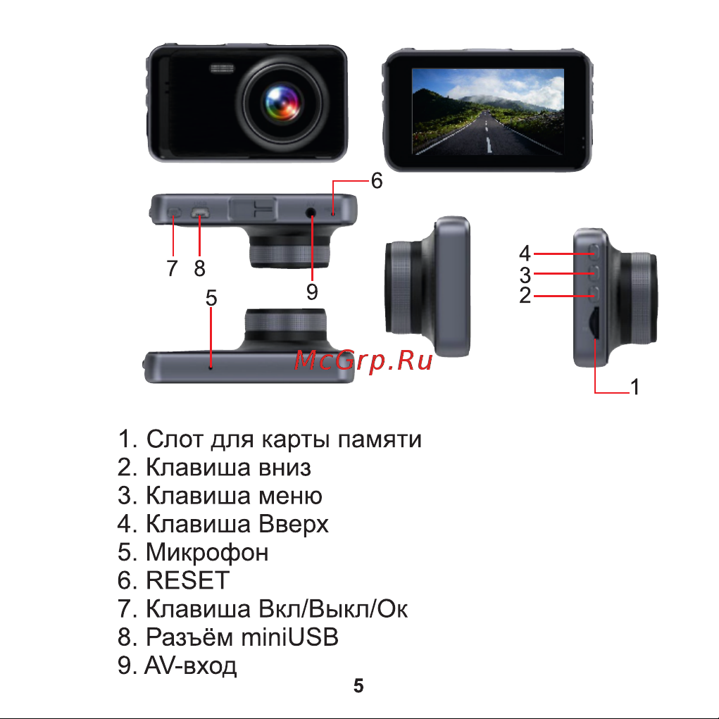 TrendVision Winner Pro Инструкция по эксплуатации онлайн [9/24] 635277