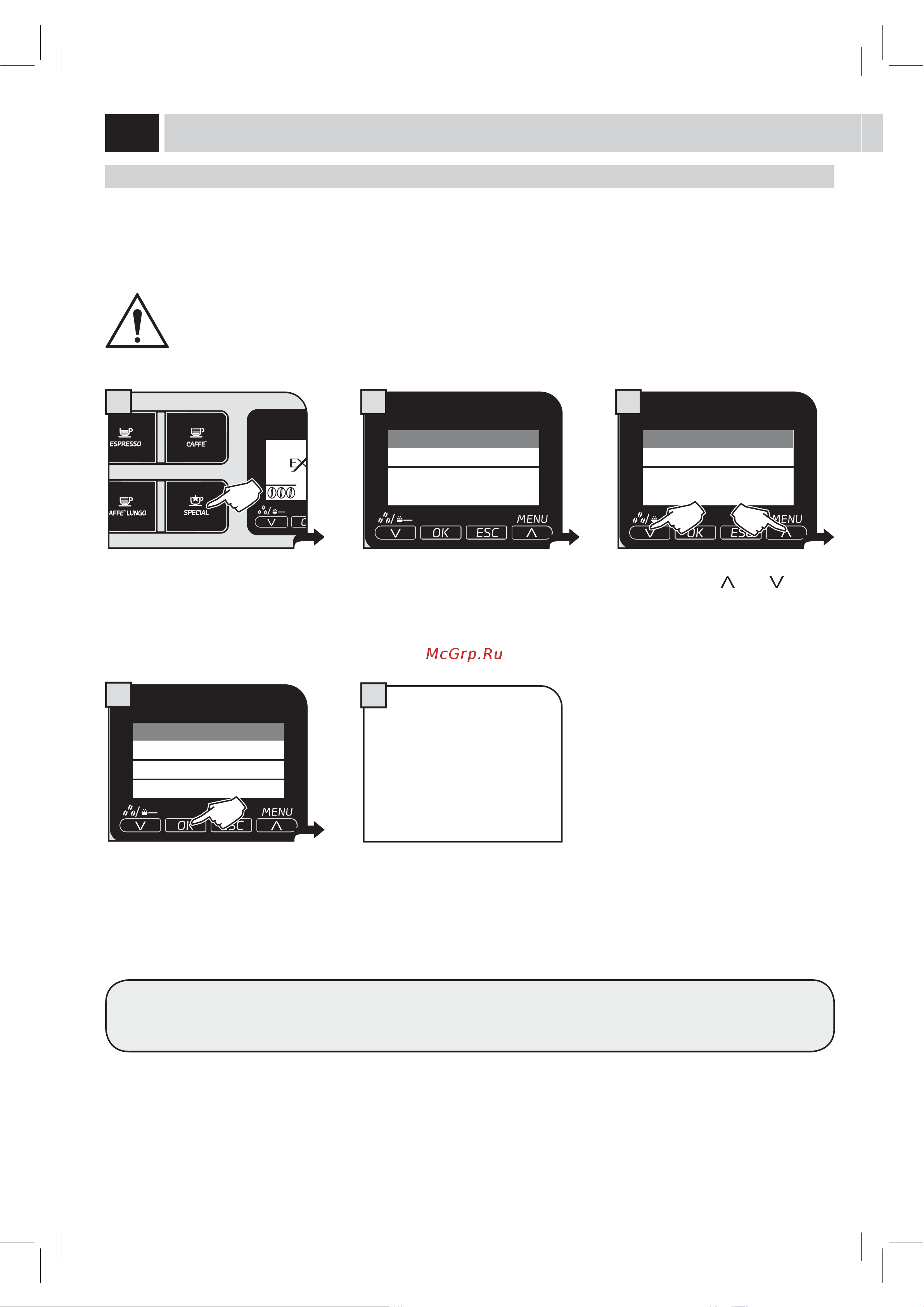 Philips Saeco Exprelia HD8856 [20/48] Напитки special