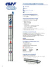 Pedrollo 4SRm 4/06 F - PD Технический паспорт
