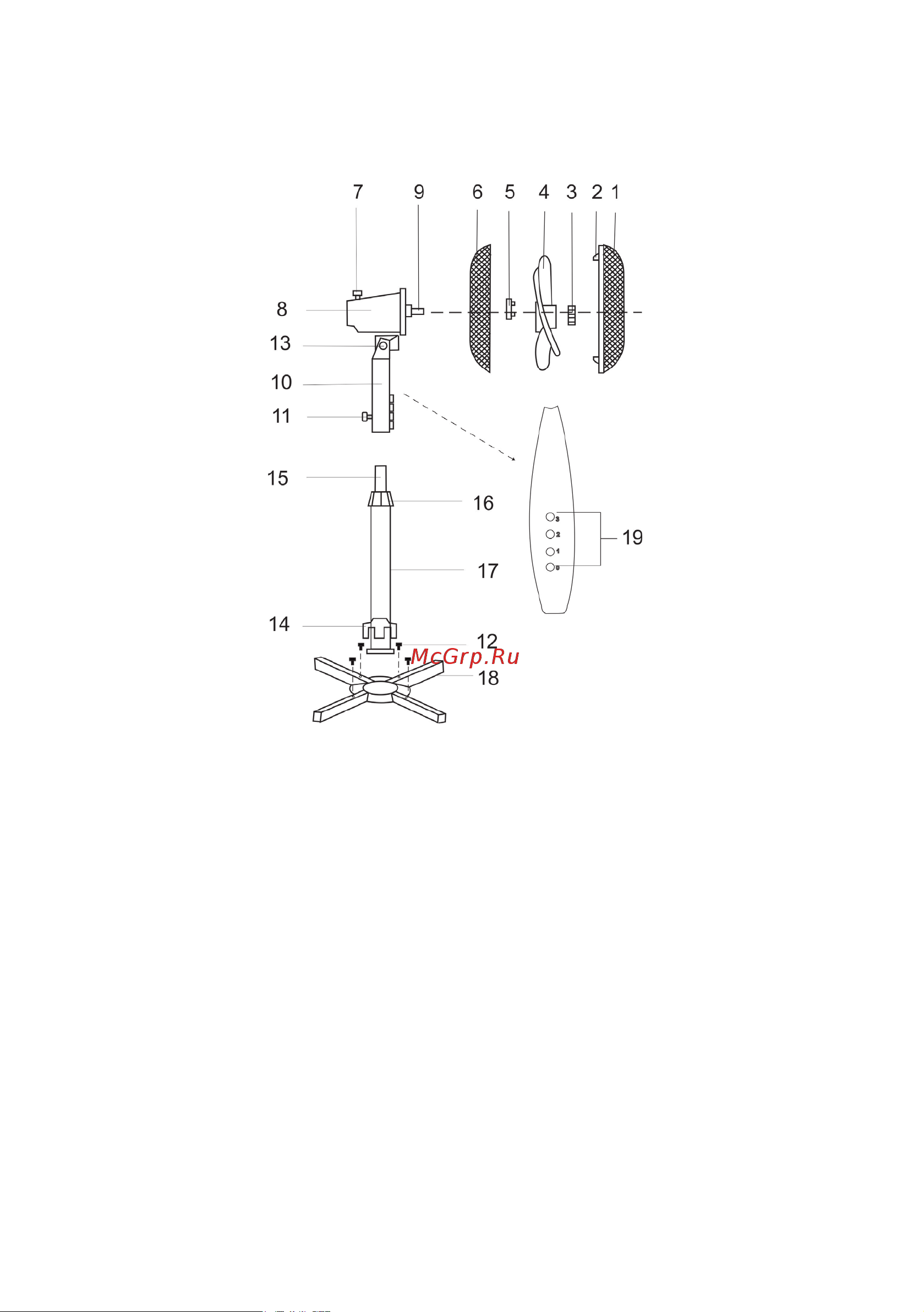 Timberk T-SF1602 [12/28] Device description