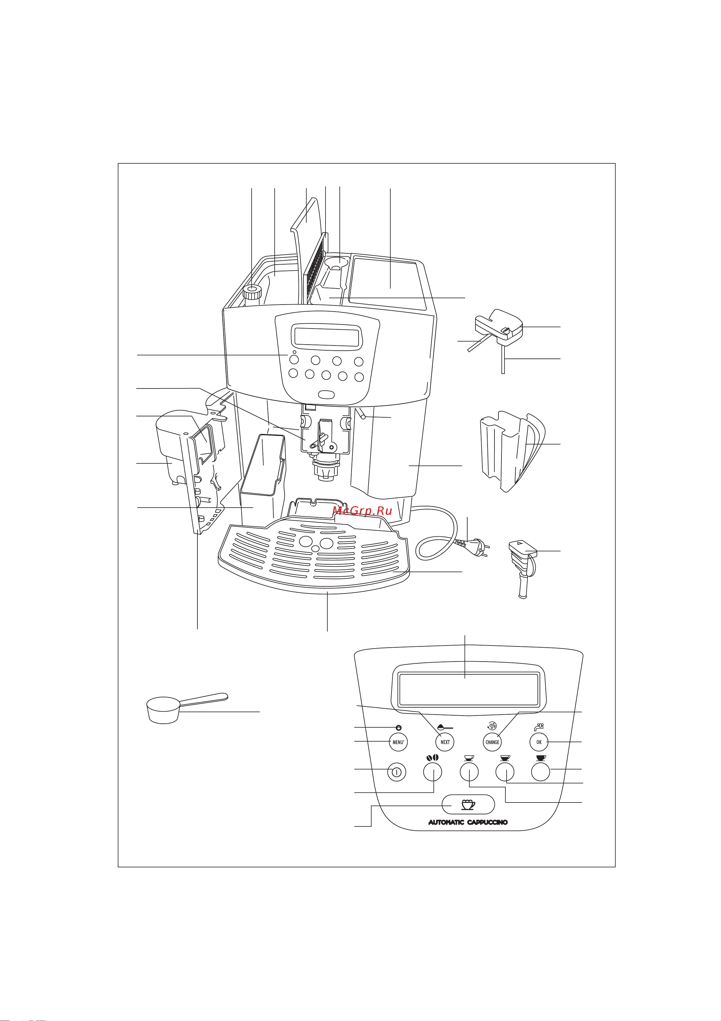 Delonghi ESAM4500В Руководство пользователя онлайн [2/22] 636113
