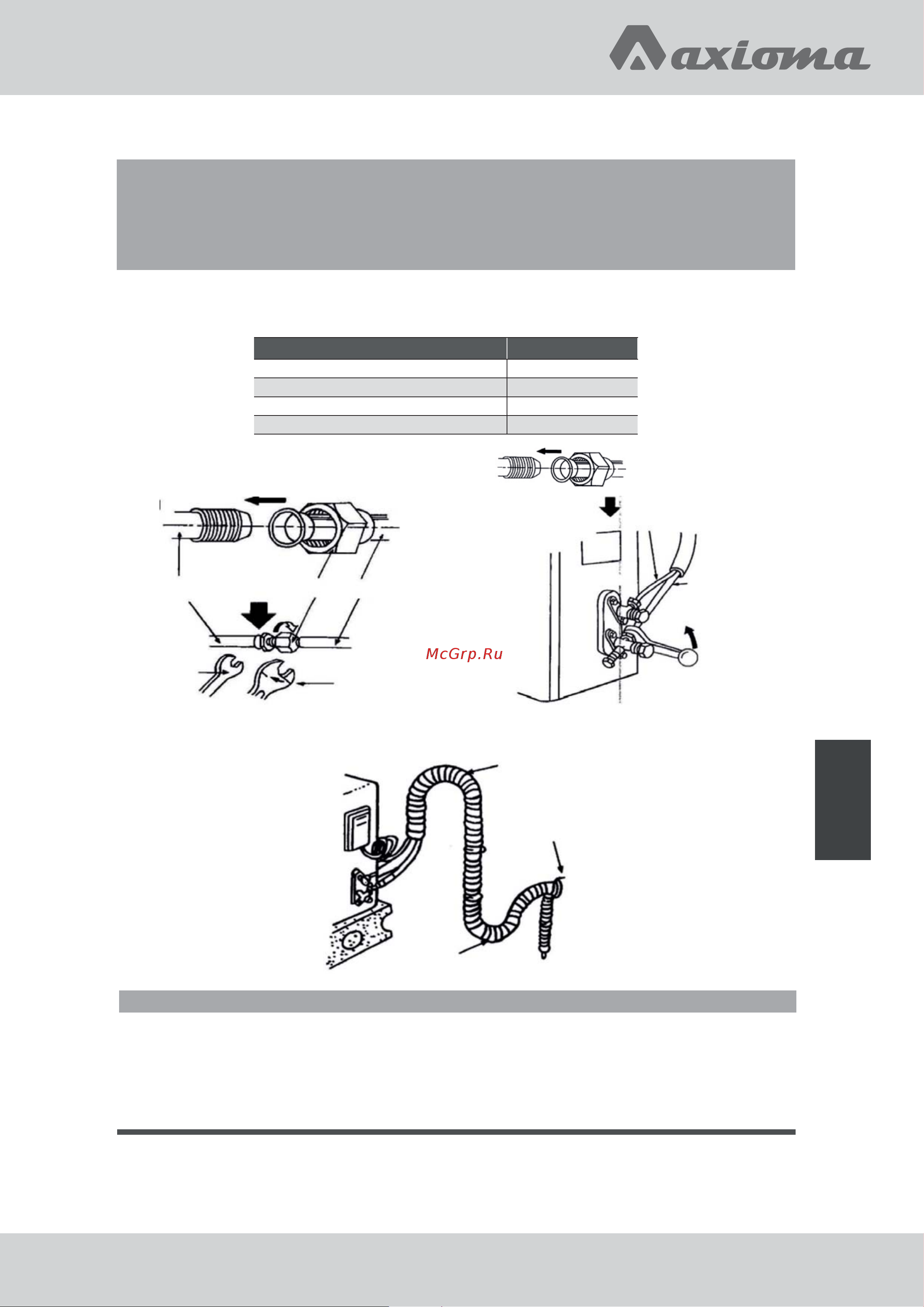 Axioma ASX09E1/ASB09E1 [19/32] Соединение труб