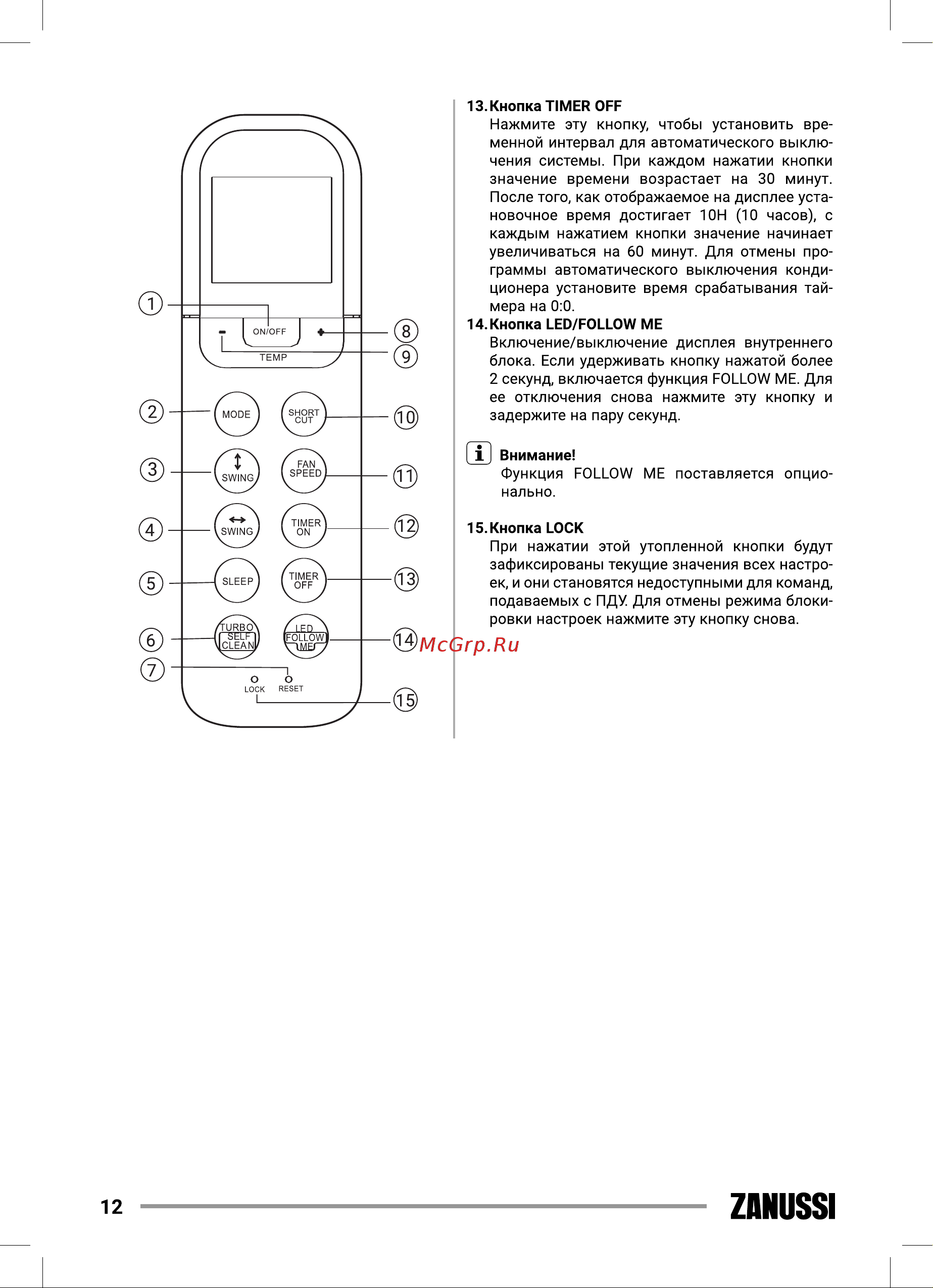 Zanussi ZACS/I-07 HIN FMI/N8 [12/56] Zanussi