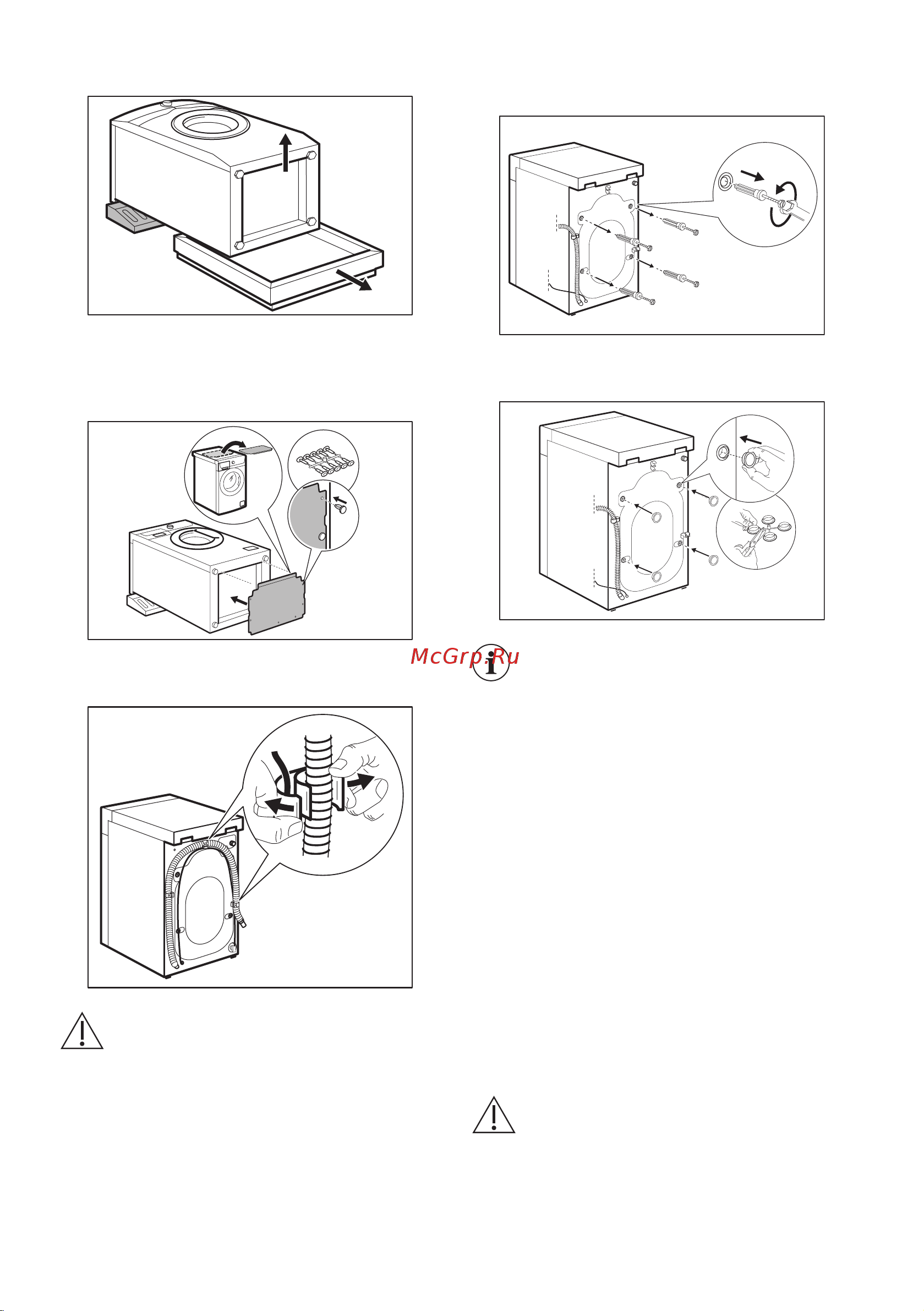 Zanussi ZWSR515W [8/32] Сведения по установке