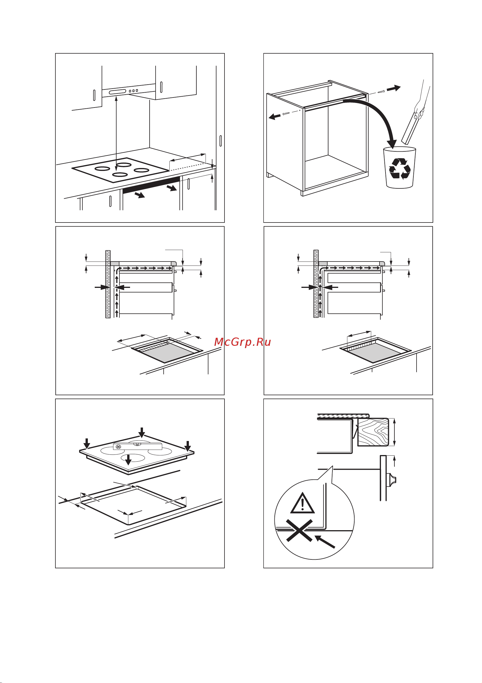 Zanussi IKZ 6420 BB [7/20] Сборка