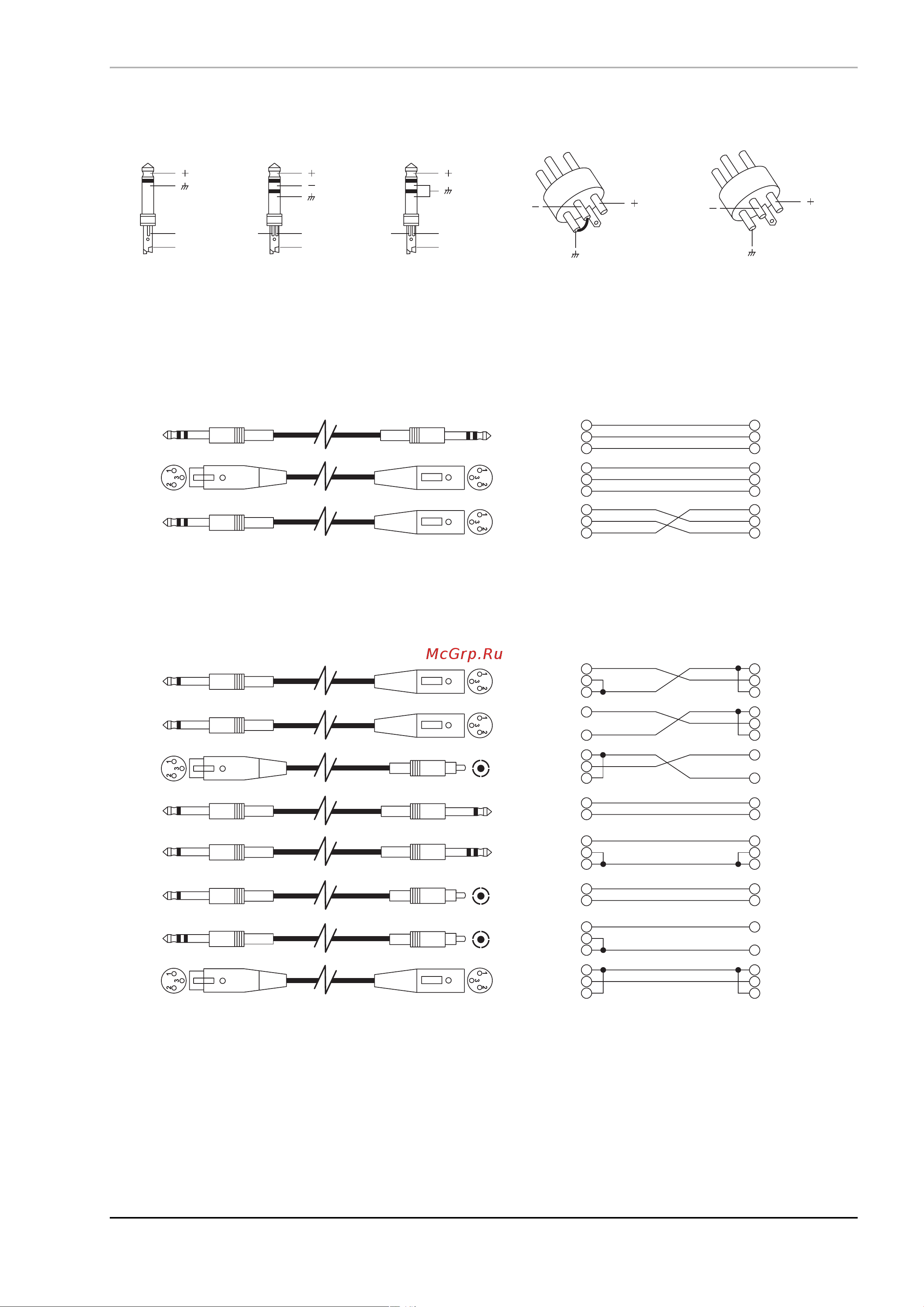 Alto TX15 [3/6] Коммутационные кабели