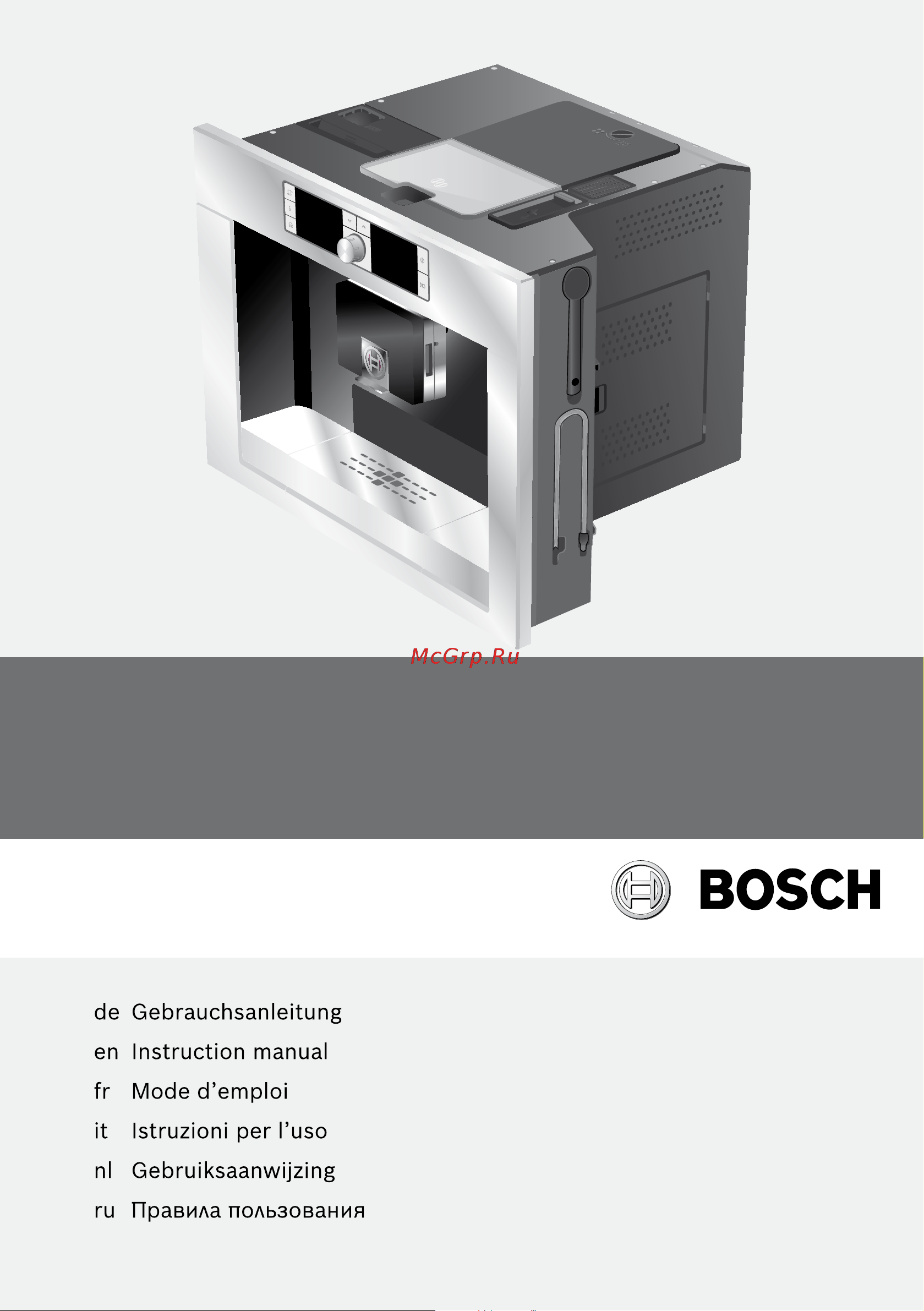 Bosch TCC78K750 Руководство пользователя онлайн