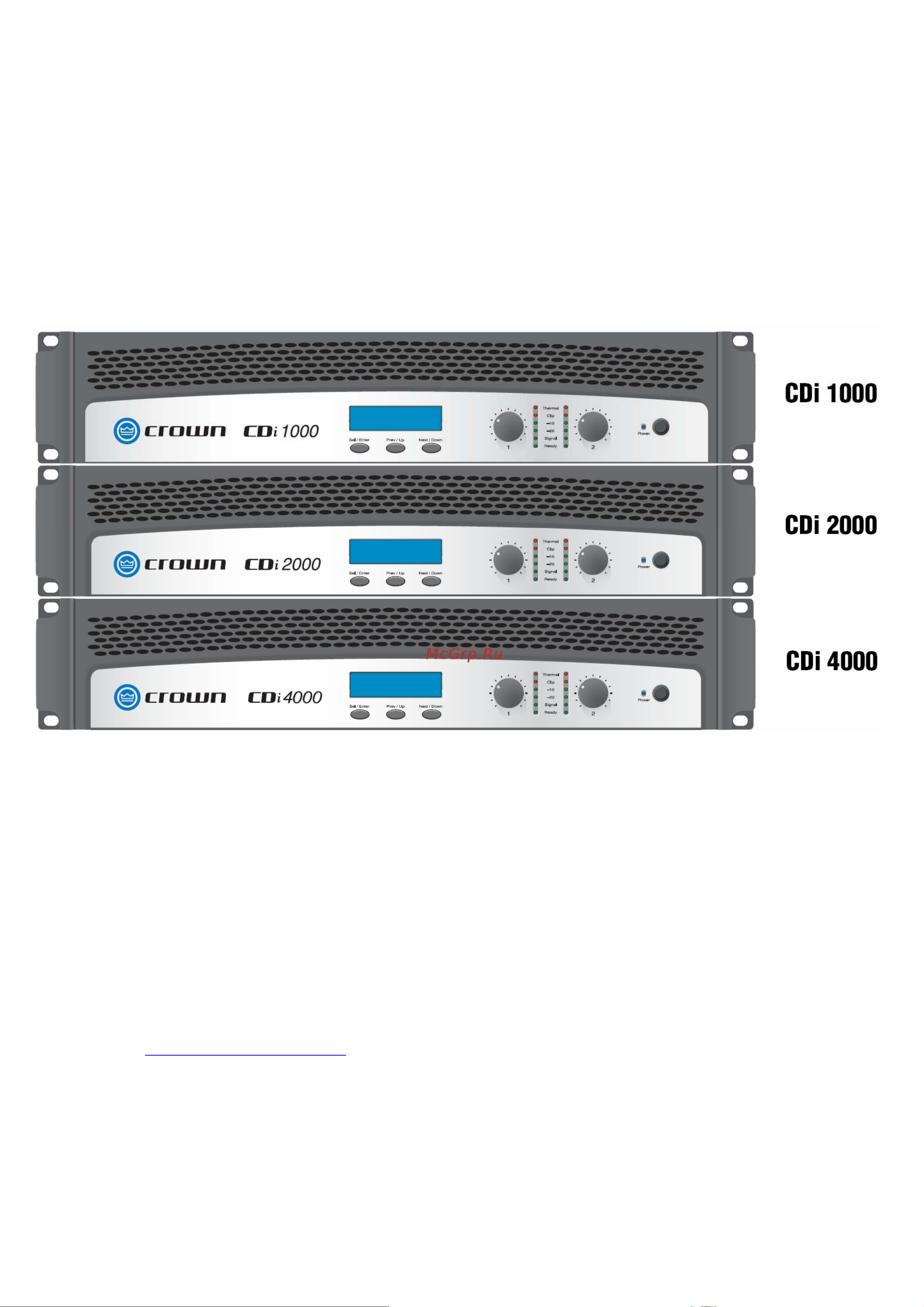 Crown CDi 1000 Инструкция по эксплуатации онлайн