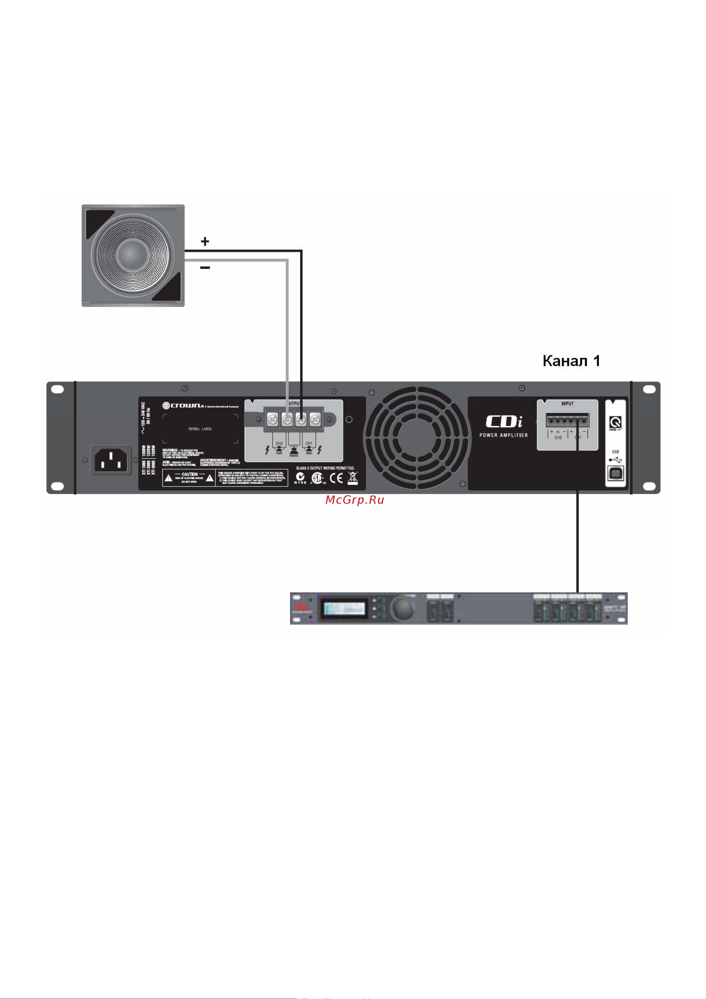 Crown CDi 2000 Инструкция по эксплуатации онлайн [13/33] 636858