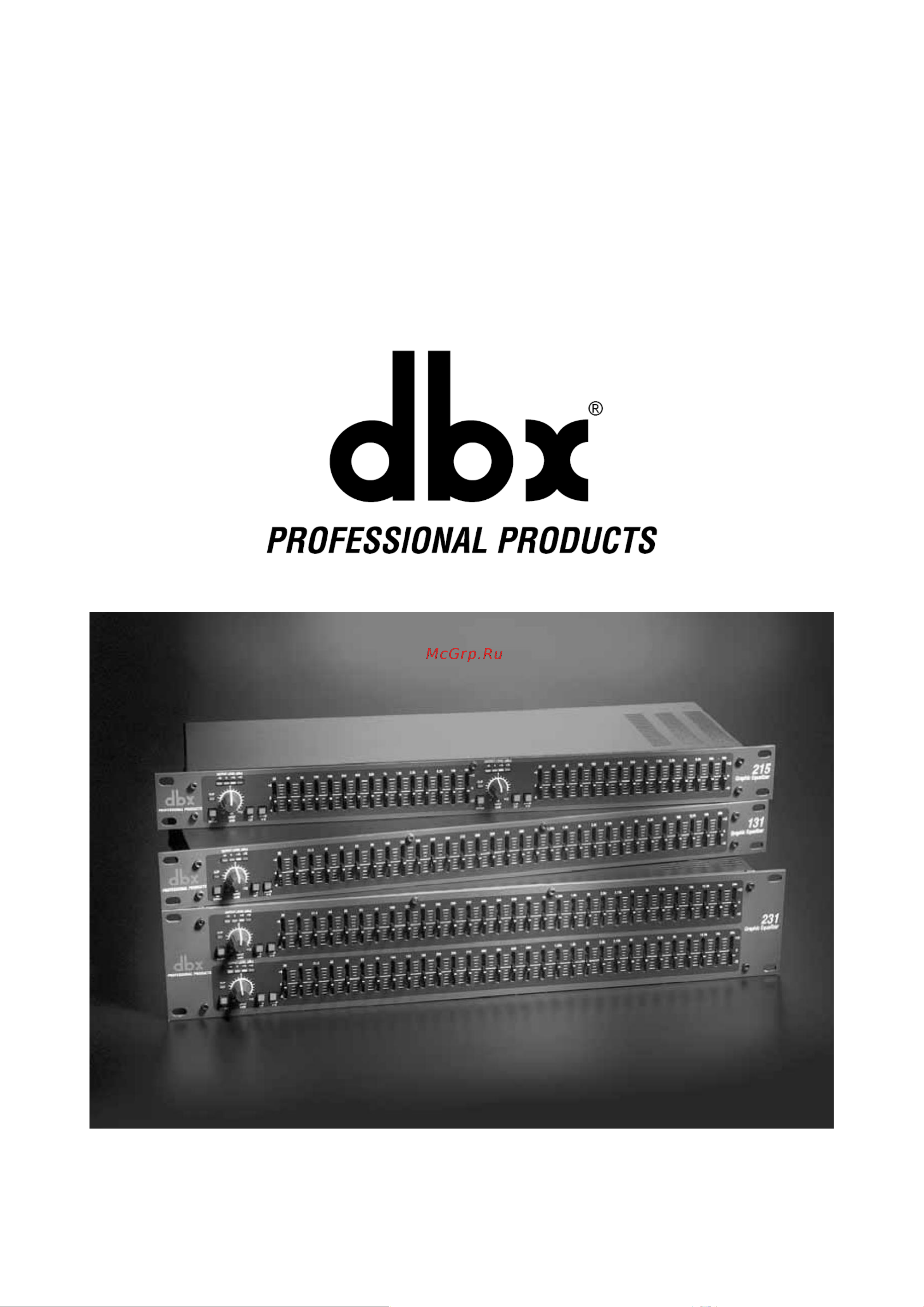 DBX 215s Инструкция по эксплуатации онлайн