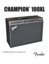 Fender Champion 100XL Инструкция по эксплуатации