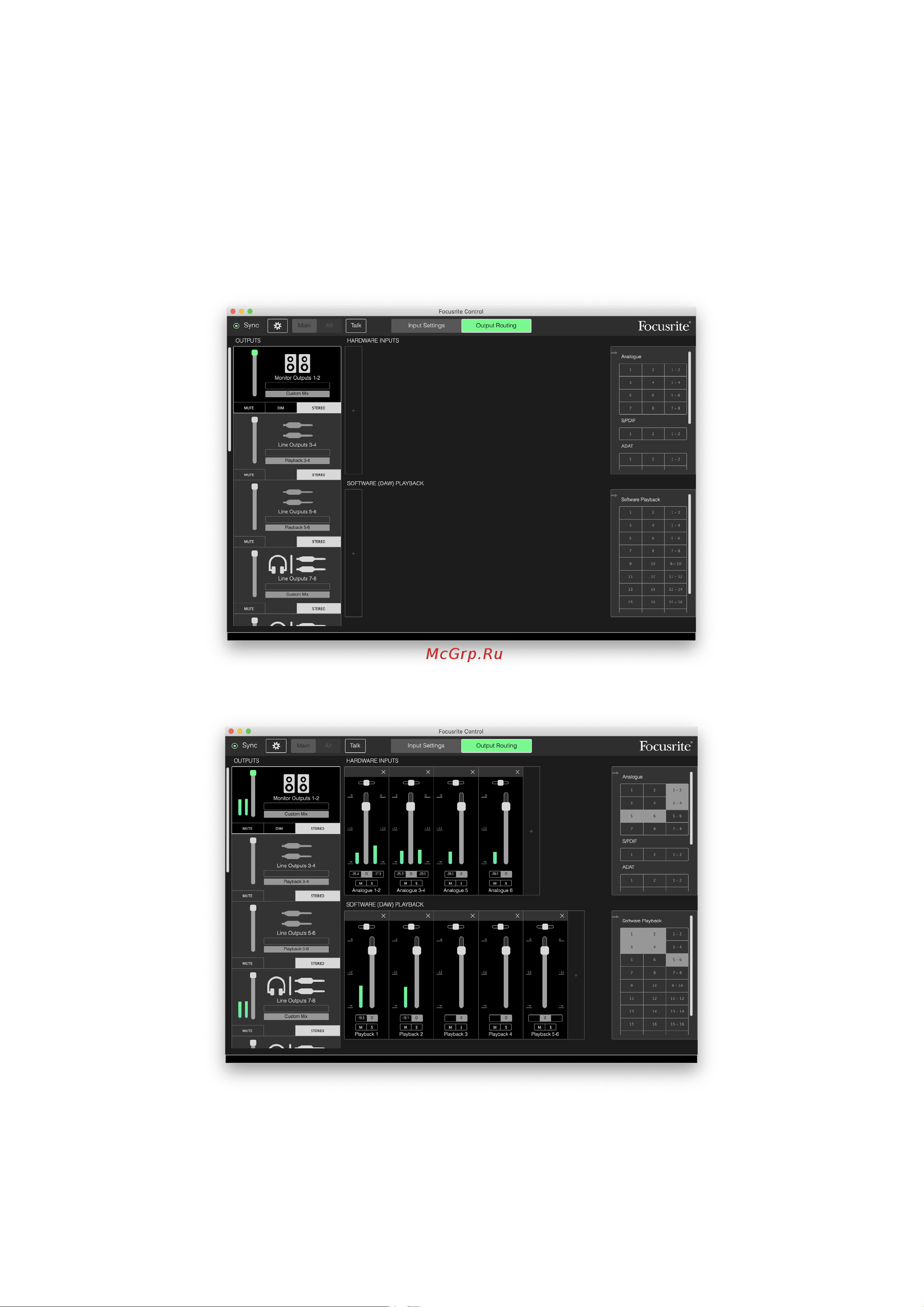 Focusrite Scarlett 18i20 3rd gen Руководство по эксплуатации онлайн [11/32] 637545