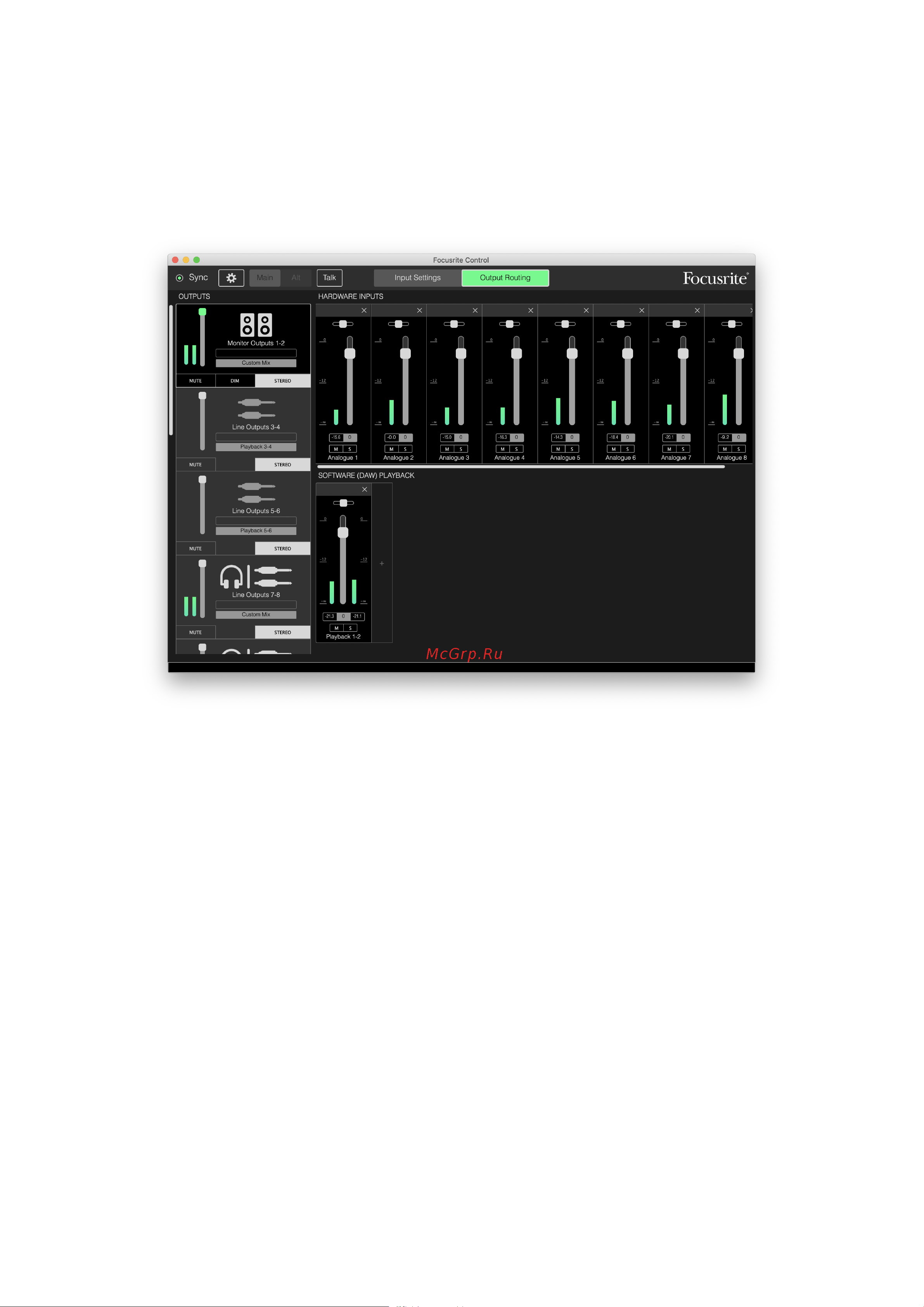 Focusrite Scarlett 18i20 3rd gen [20/32] Канальный аналоговый