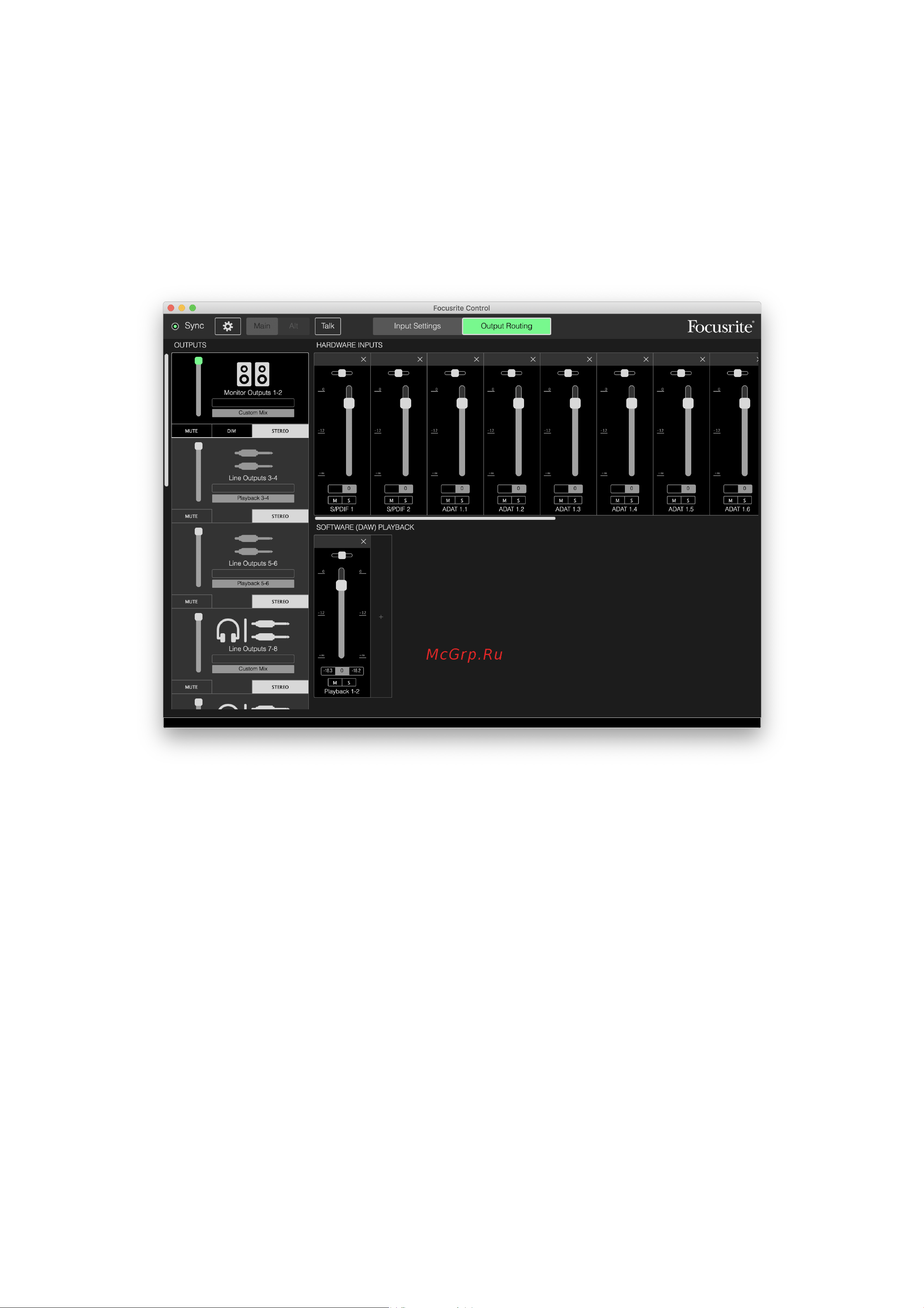 Focusrite Scarlett 18i20 3rd gen [21/32] Цифровой