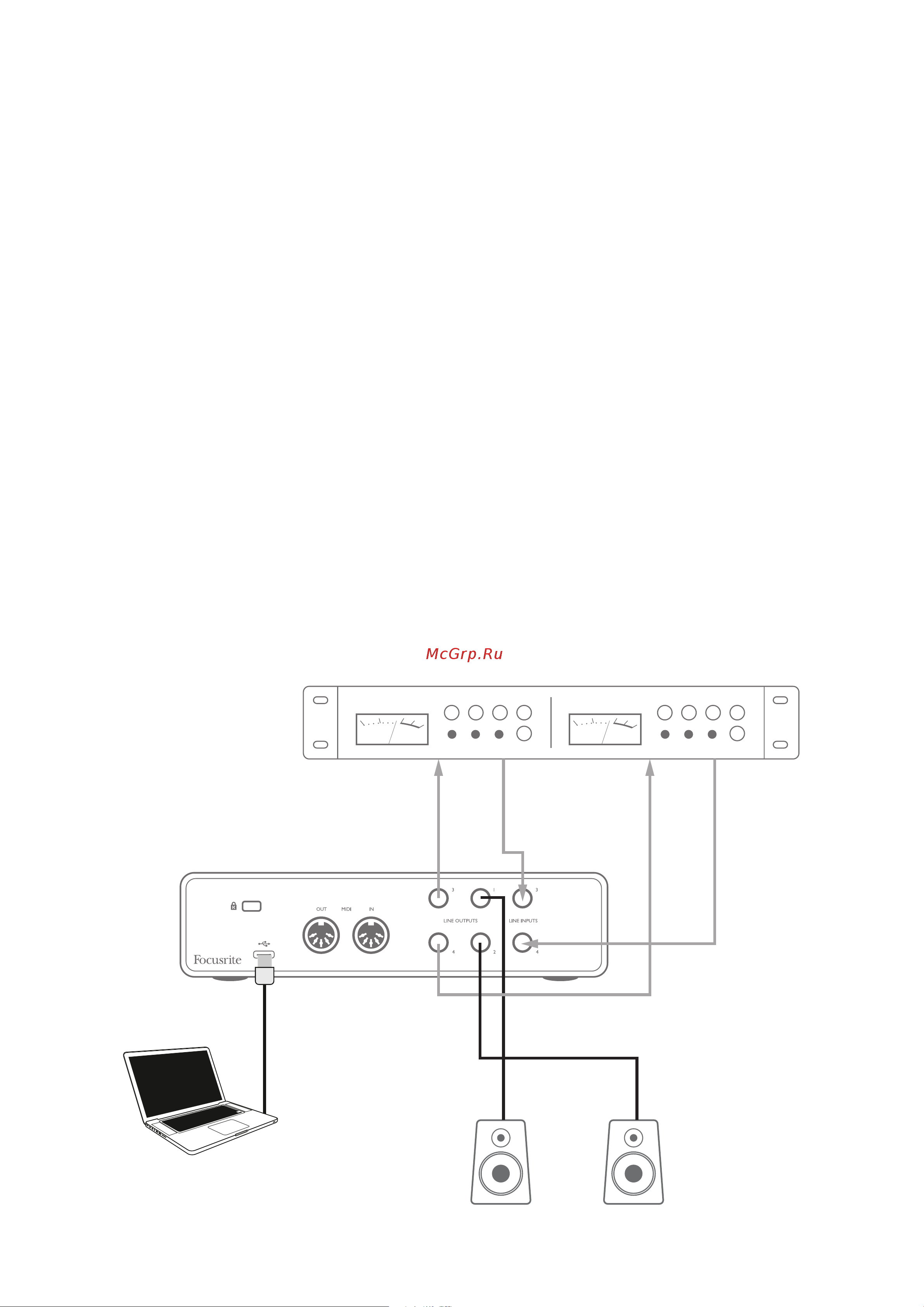 Focusrite Scarlett 4i4 3rd gen [15/23] Создание петли эффектов