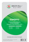 Royal Clima ESPERTO ES-F 60HRX/ES-E 60HX Инструкция по эксплуатации