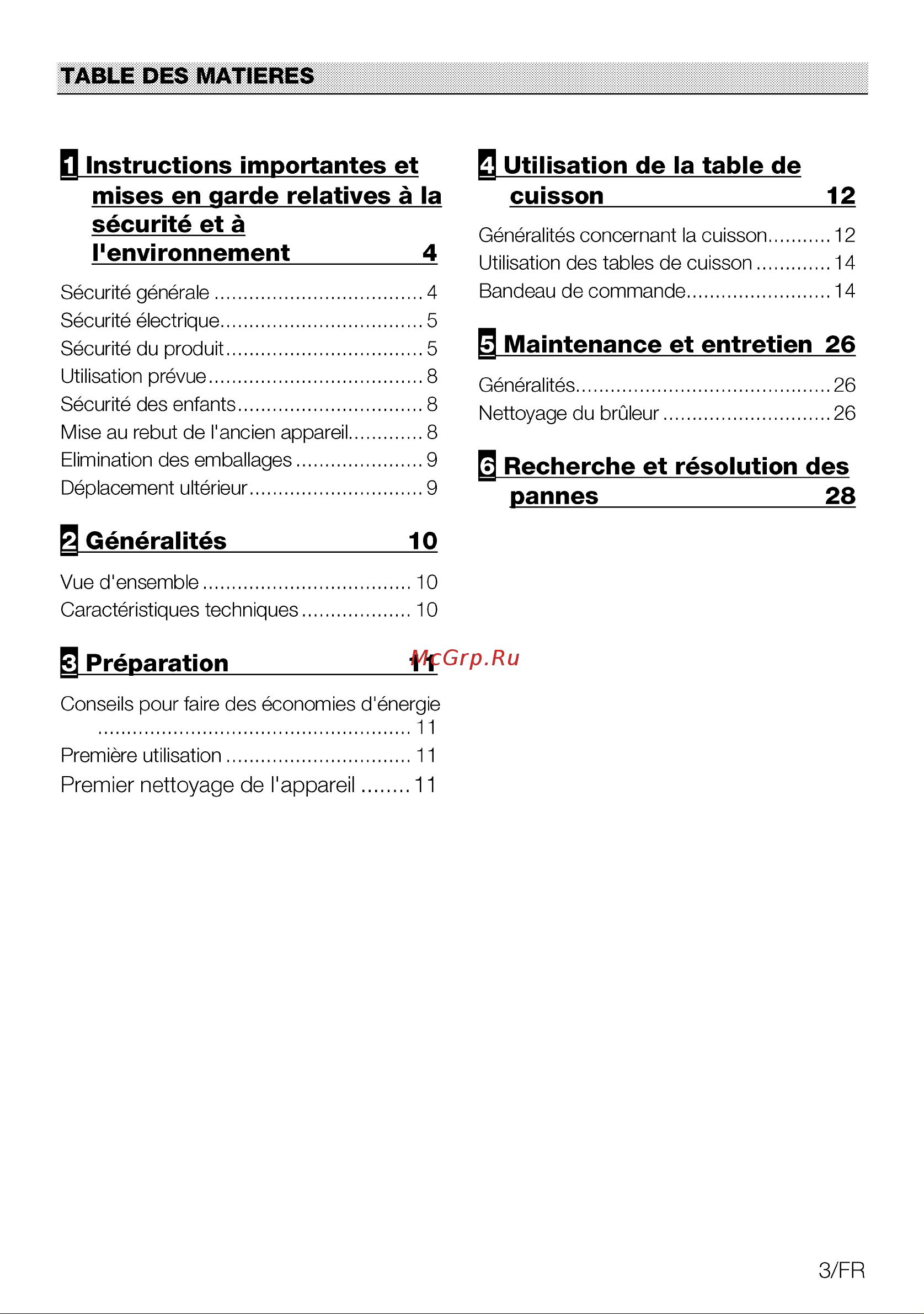 Grundig GIEI638980IF [3/60] B instructions importantes et
