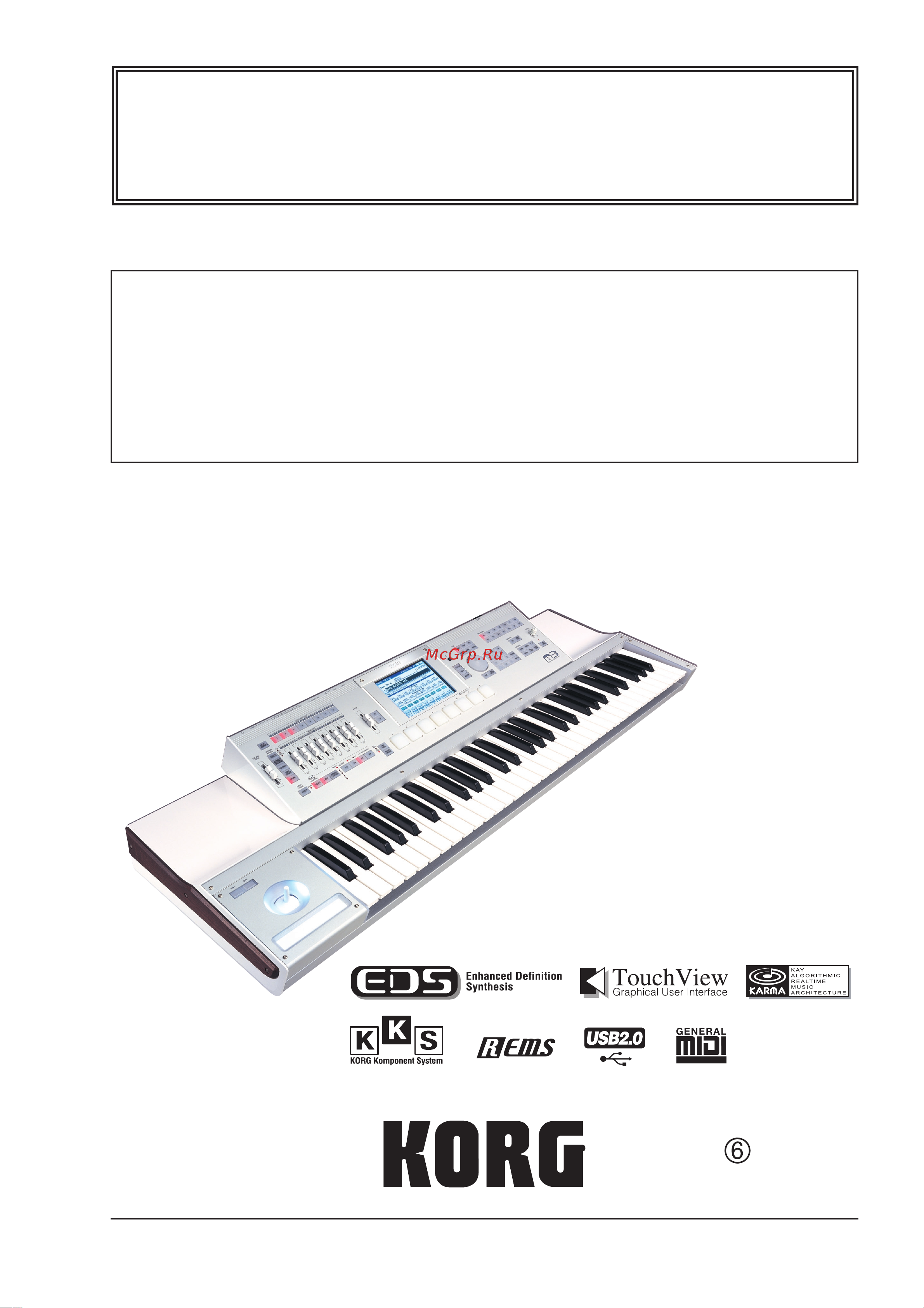 Korg M3-88 Руководство по эксплуатации онлайн