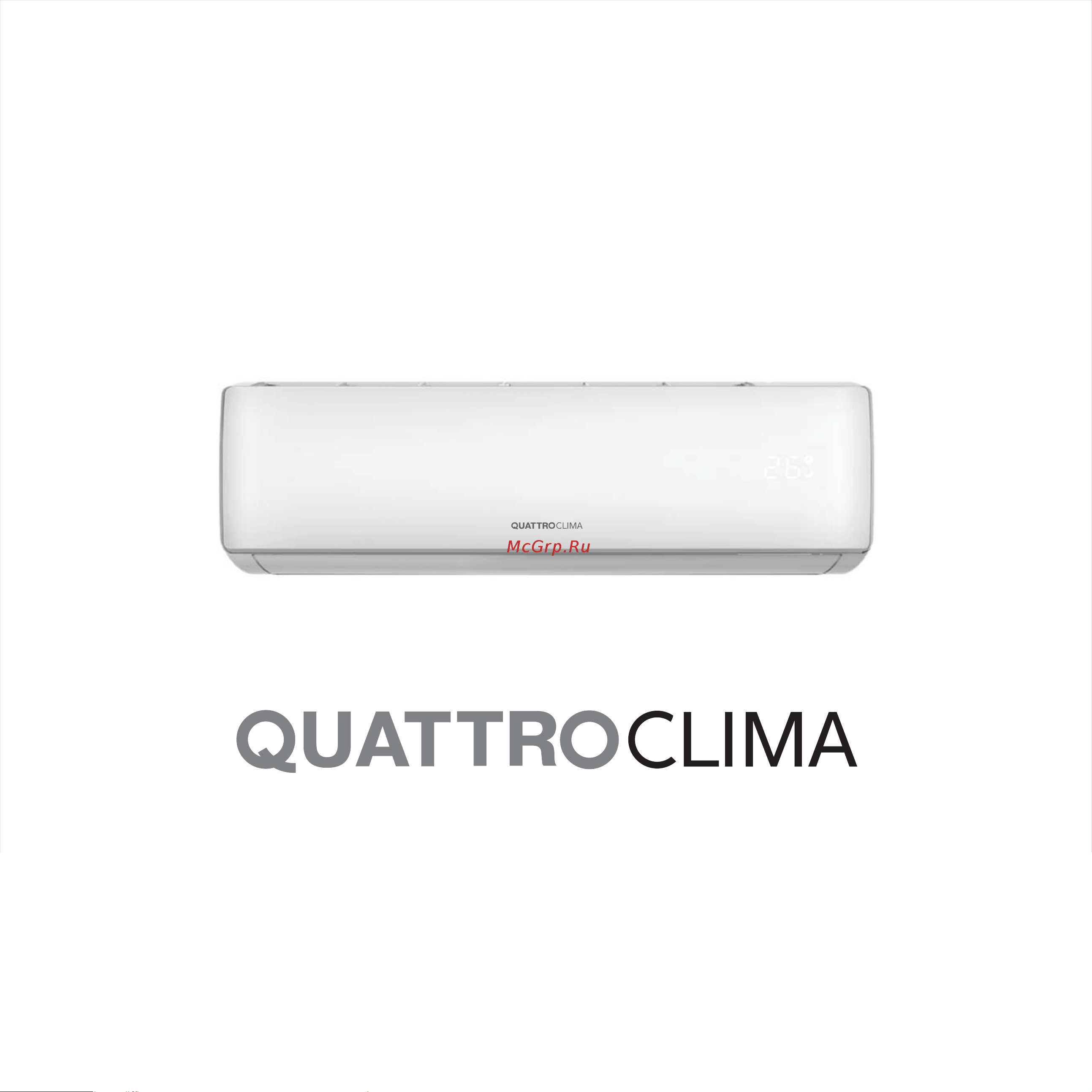 Quattroclima Verona QV-VE24WAE/QN-VE24WAE Инструкция по эксплуатации онлайн