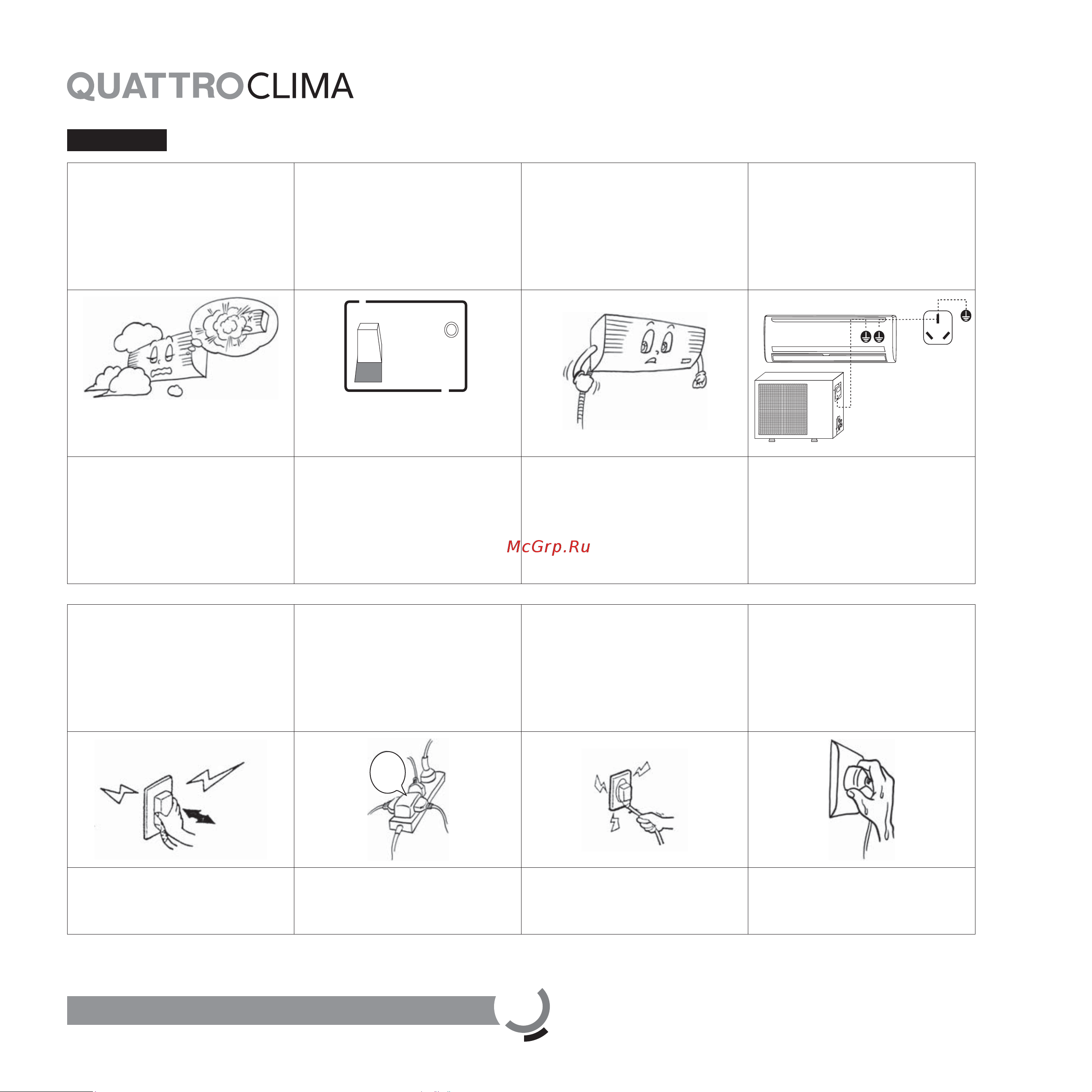 Quattroclima Verona QV-VE09WAE/QN-VE09WAE [8/44] Verona model